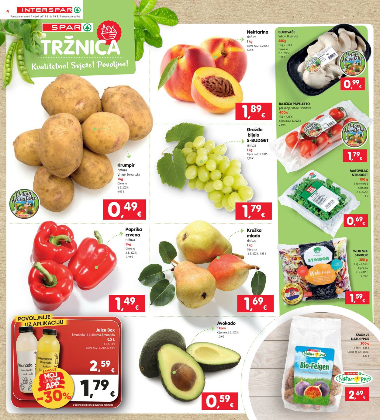 Katalog Spar 13.08.2025 - 19.08.2025