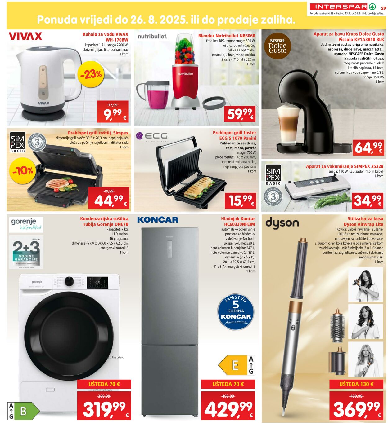 Katalog Spar 13.08.2025 - 19.08.2025