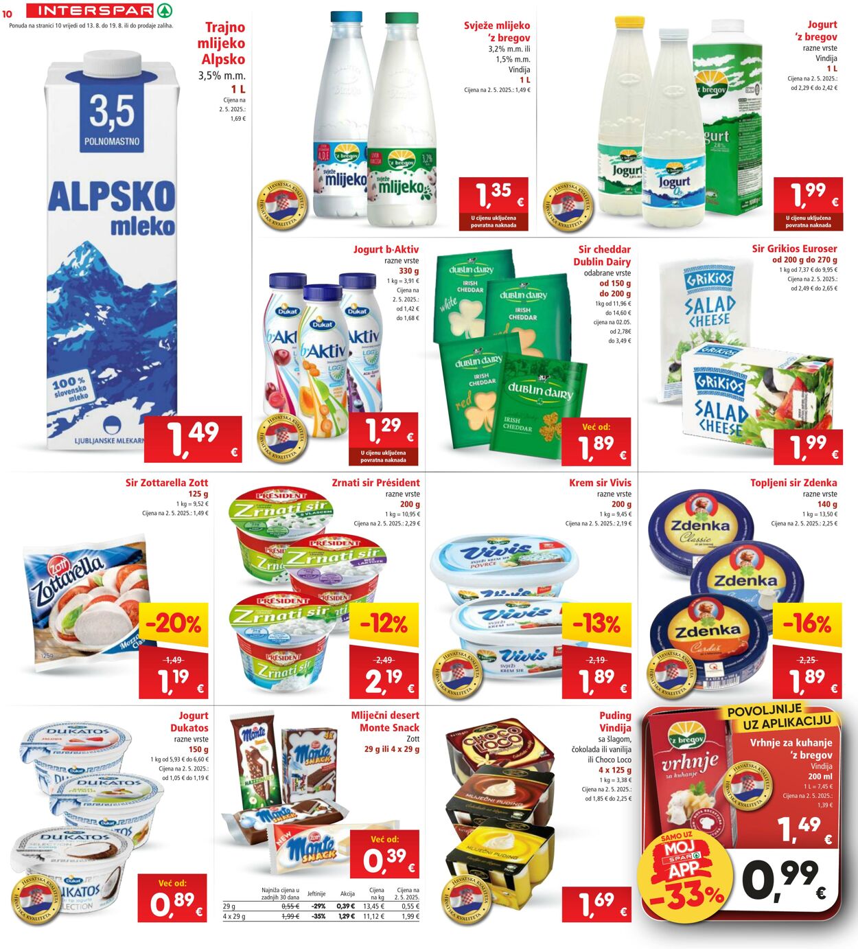 Katalog Spar 13.08.2025 - 19.08.2025