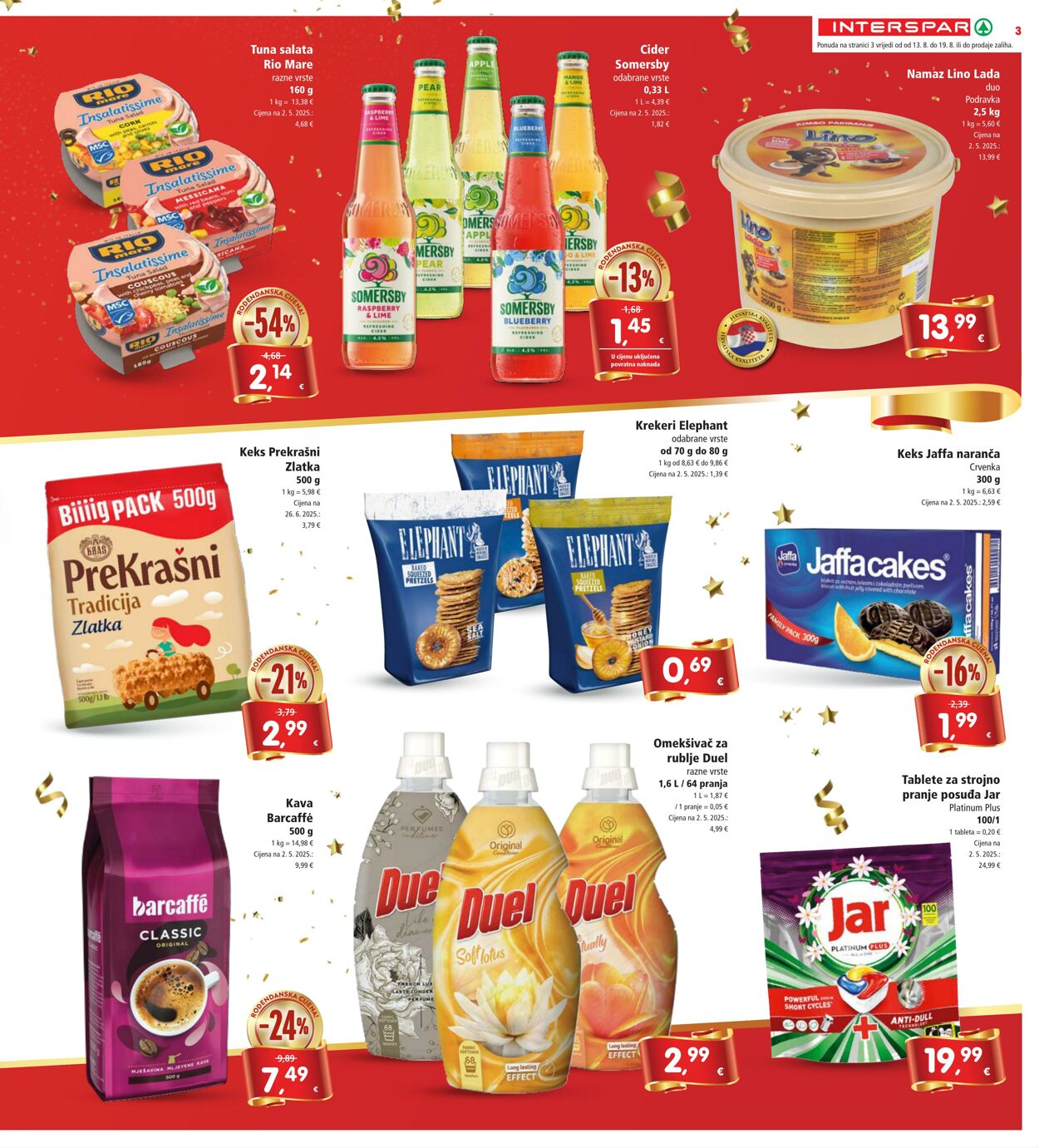 Katalog Spar 13.08.2025 - 19.08.2025