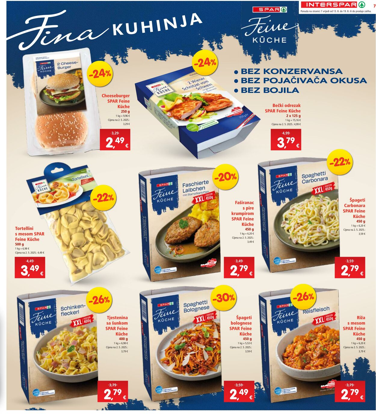 Katalog Spar 13.08.2025 - 19.08.2025