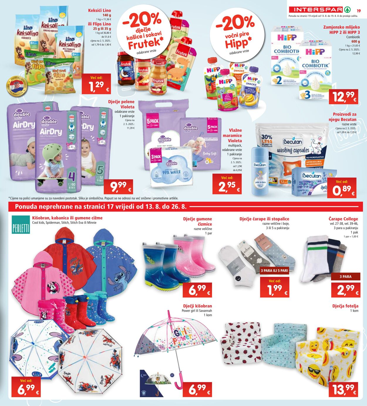 Katalog Spar 13.08.2025 - 19.08.2025