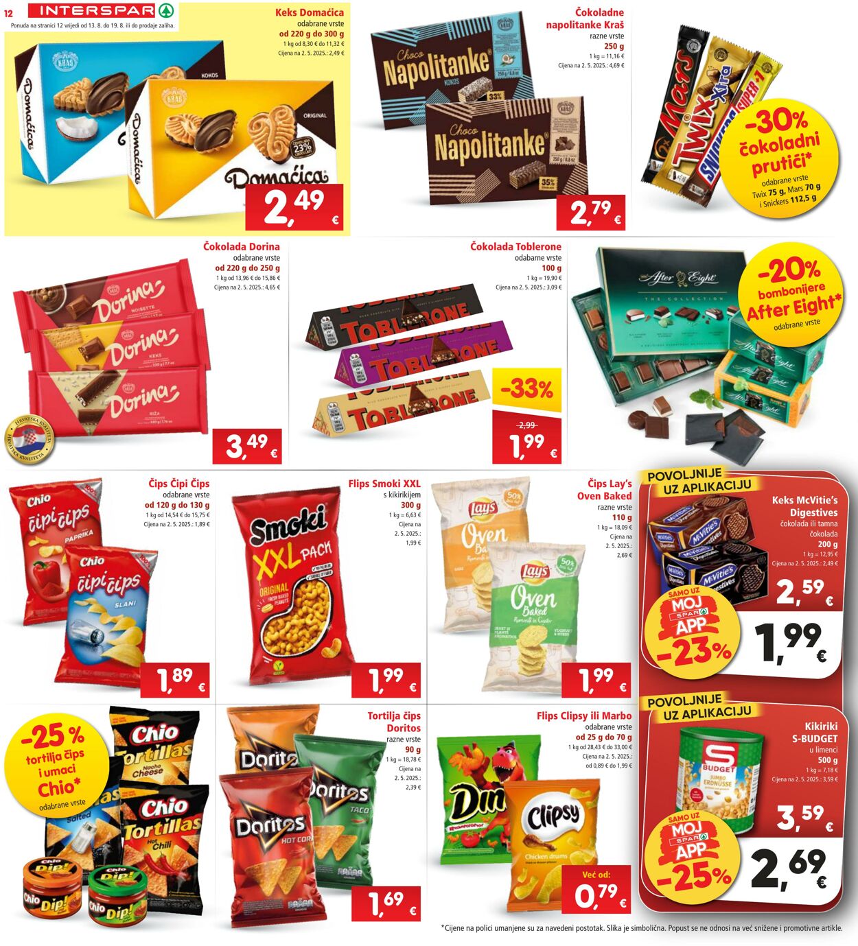 Katalog Spar 13.08.2025 - 19.08.2025