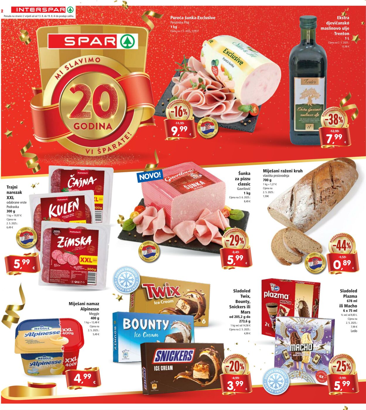 Katalog Spar 13.08.2025 - 19.08.2025