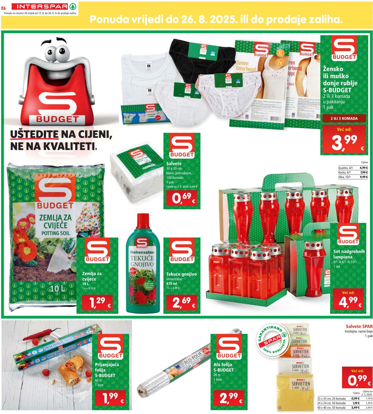 Katalog Spar 13.08.2025 - 19.08.2025