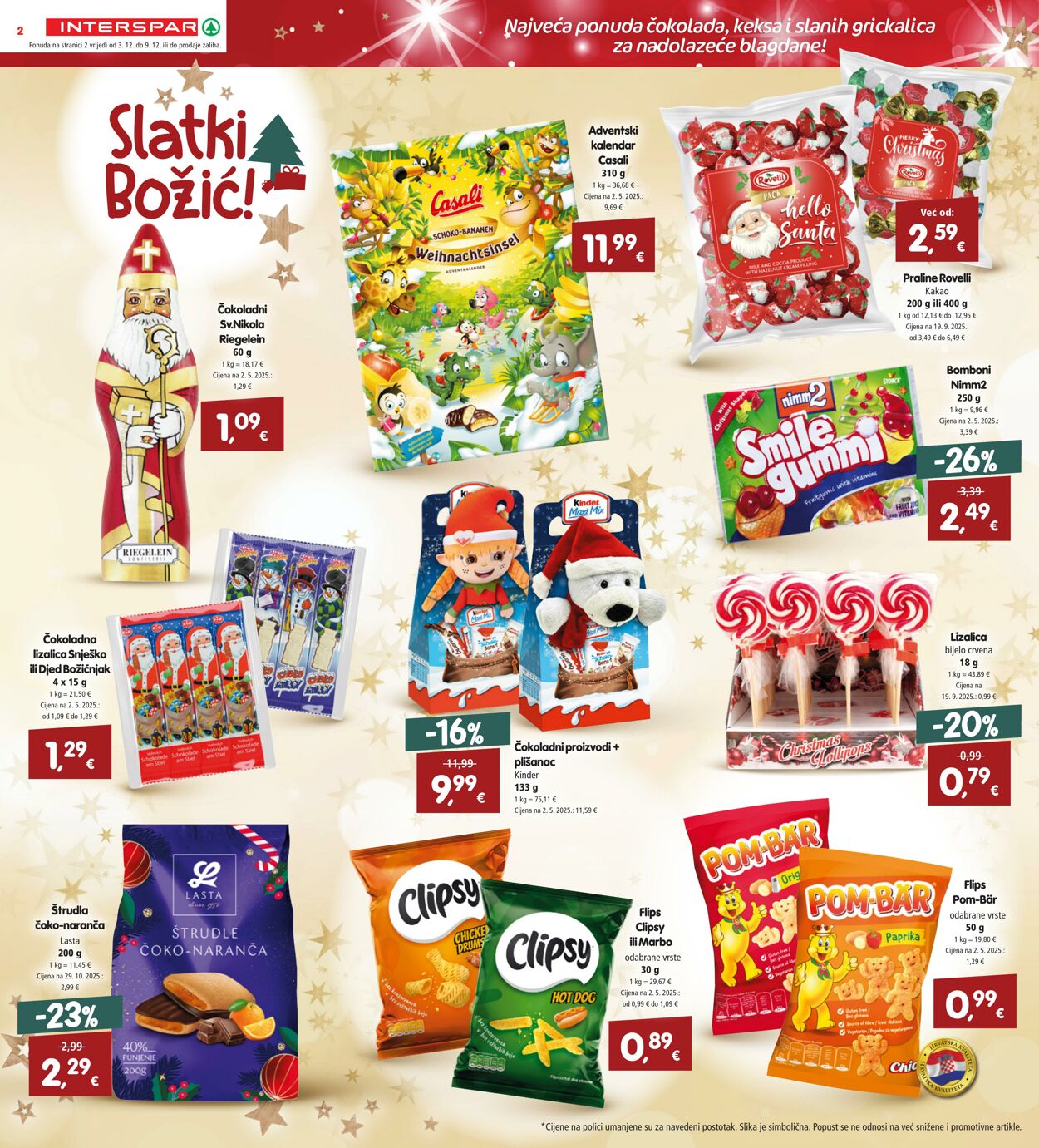 Katalog Spar 03.12.2025 - 09.12.2025