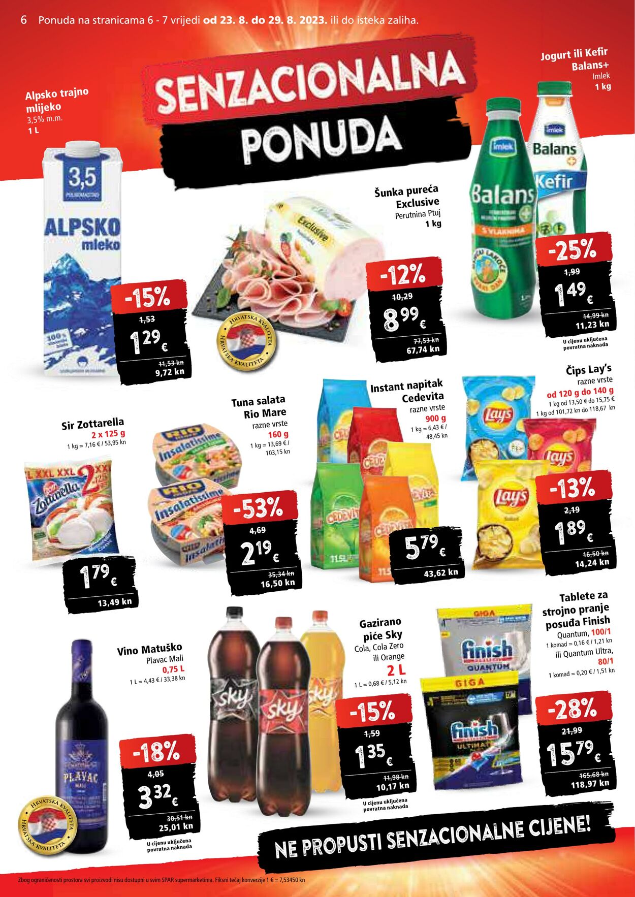 Katalog Spar 23.08.2023 - 29.08.2023