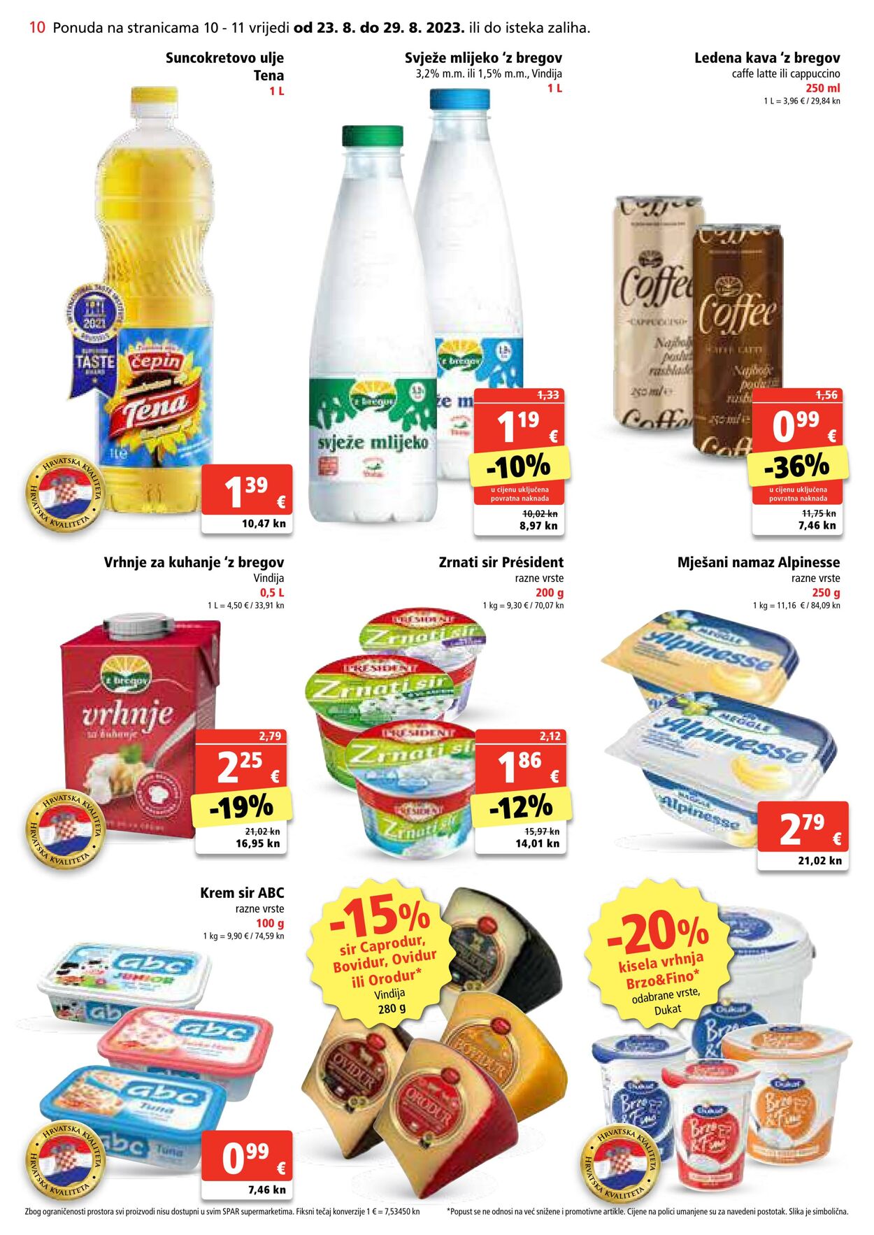 Katalog Spar 23.08.2023 - 29.08.2023