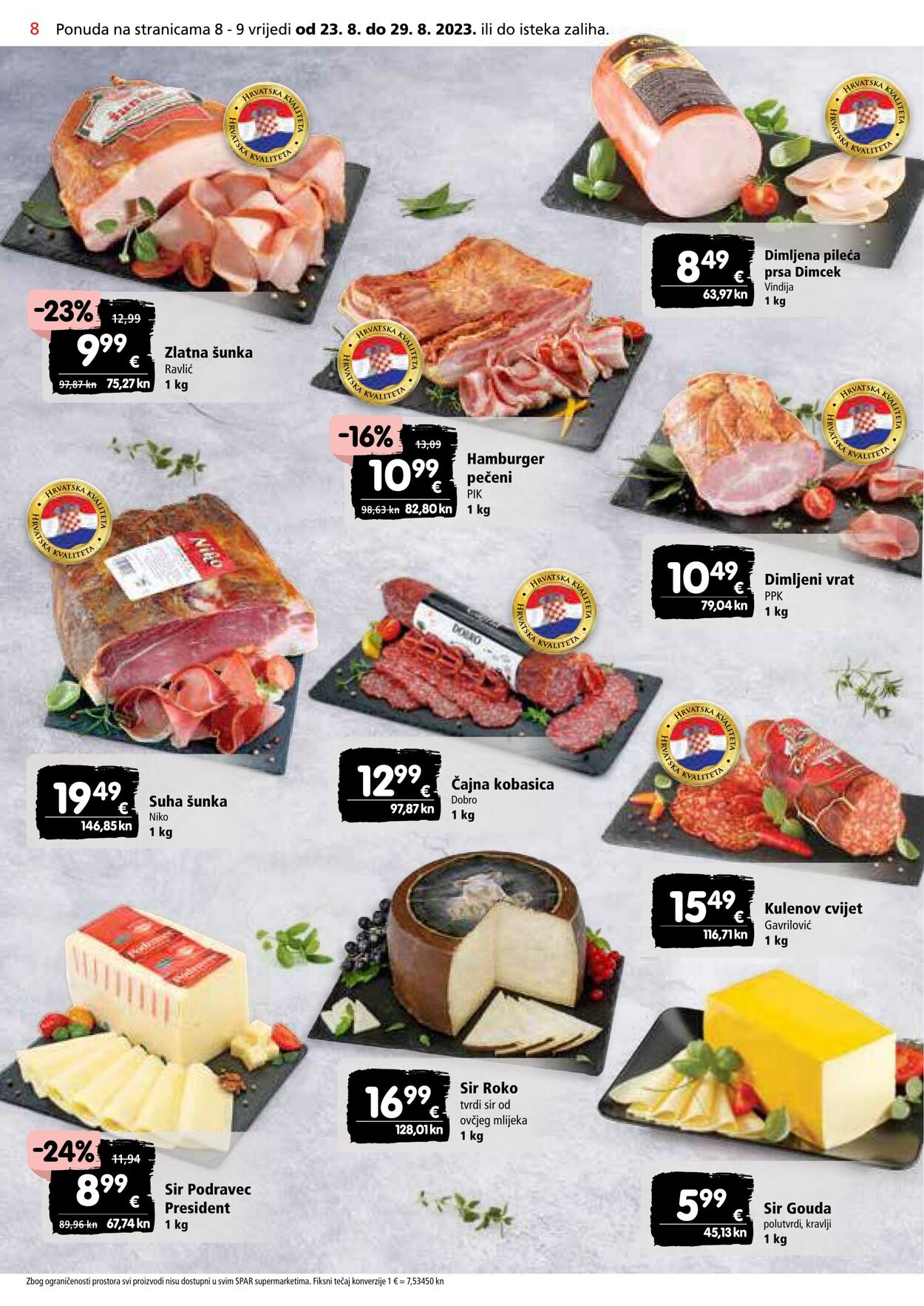 Katalog Spar 23.08.2023 - 29.08.2023