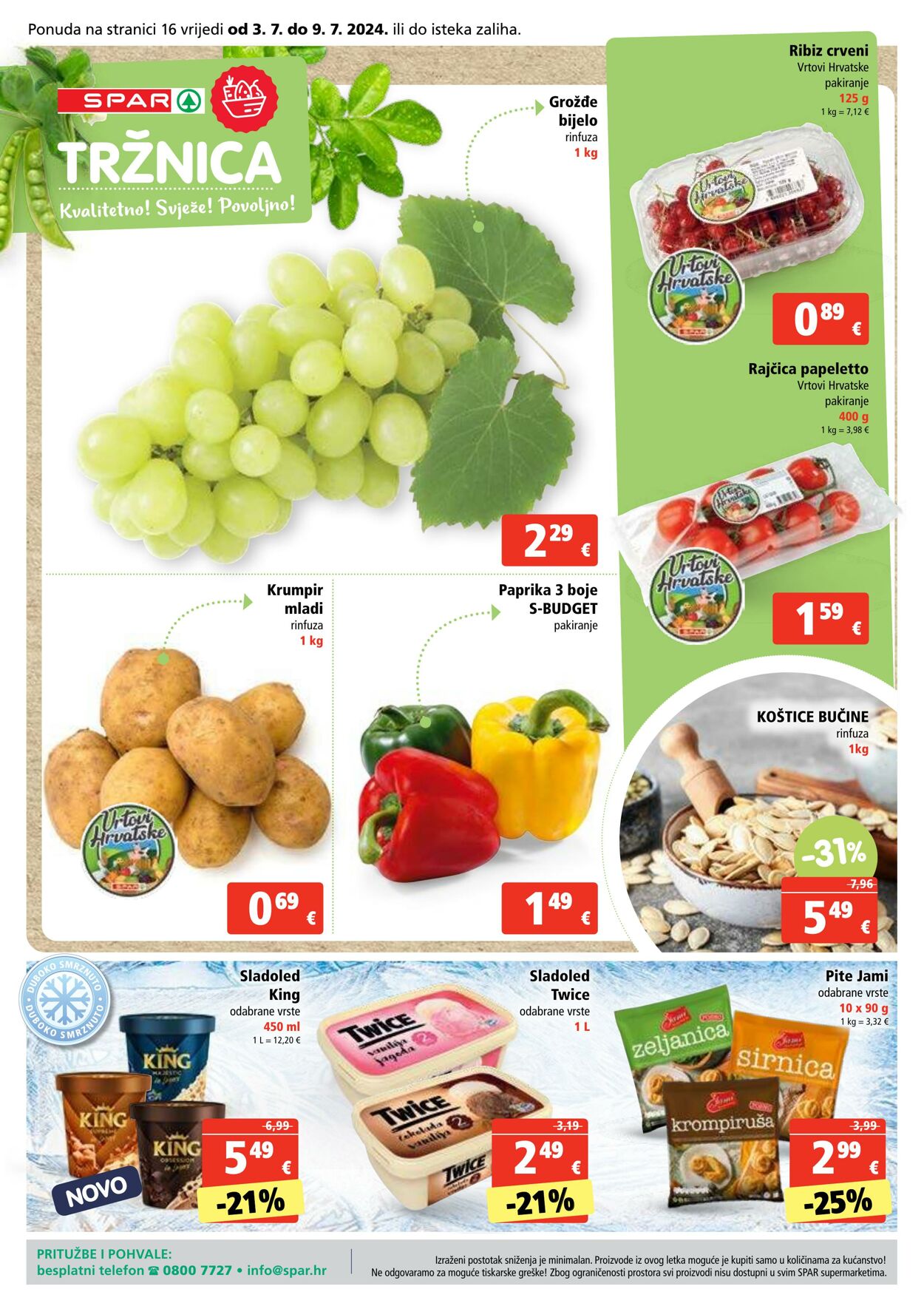 Katalog Spar 03.07.2024 - 09.07.2024