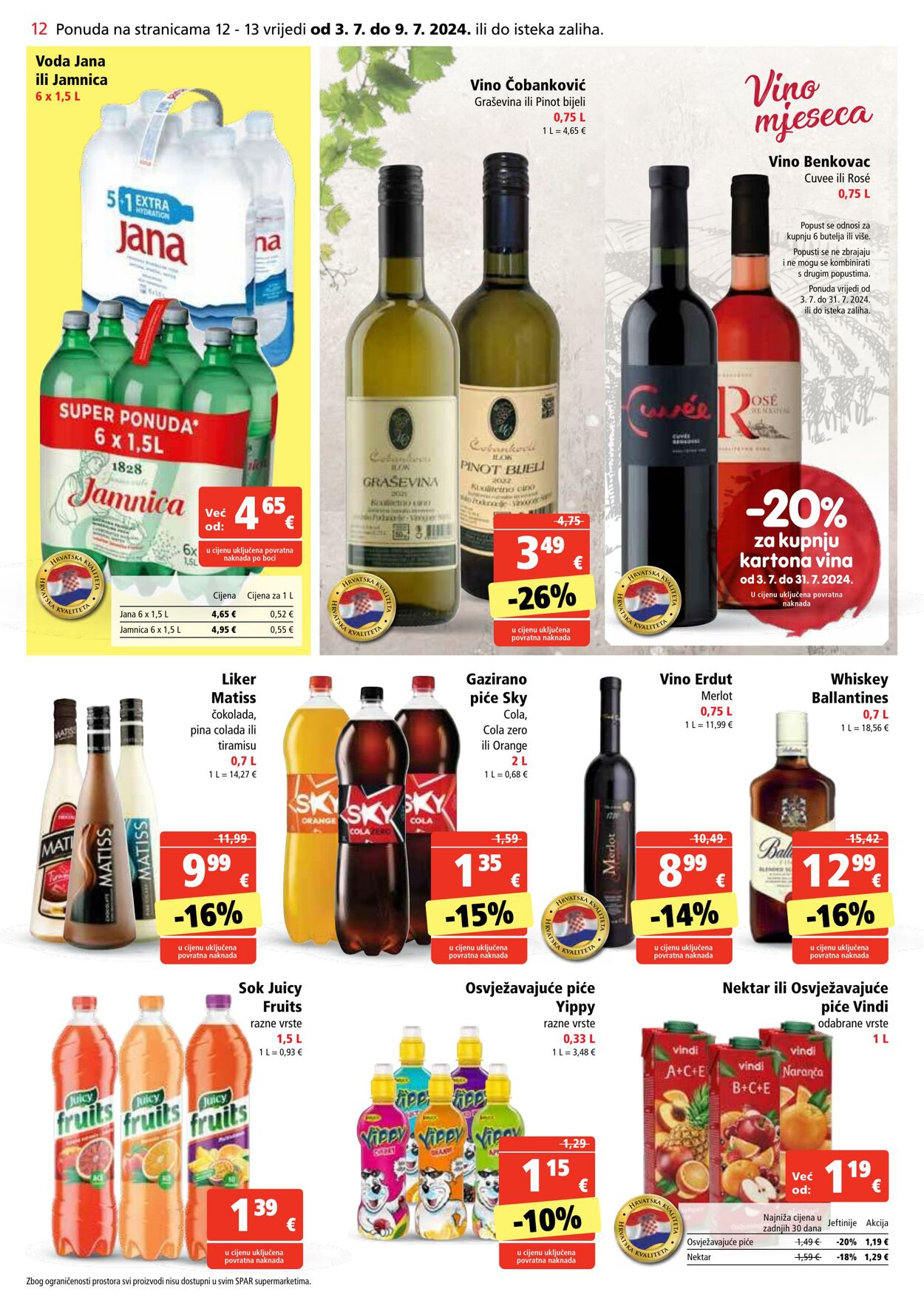 Katalog Spar 03.07.2024 - 09.07.2024