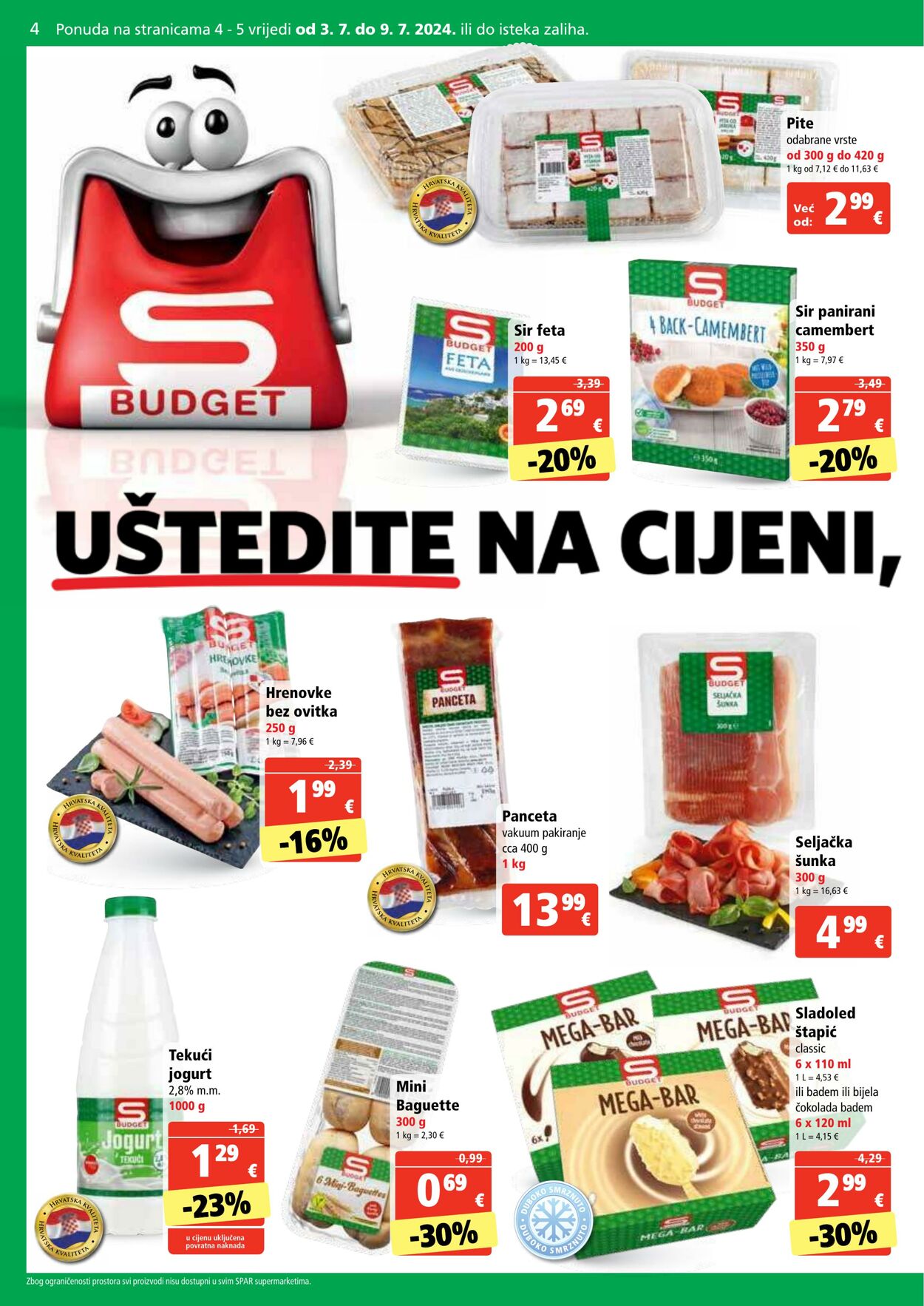 Katalog Spar 03.07.2024 - 09.07.2024