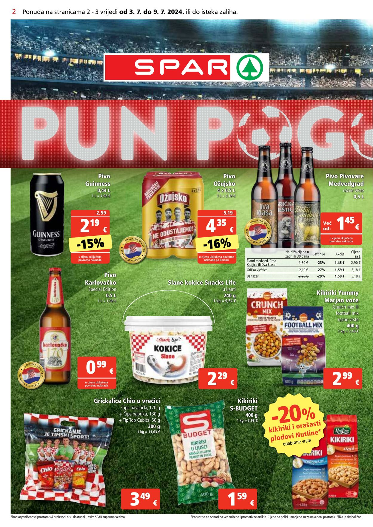 Katalog Spar 03.07.2024 - 09.07.2024