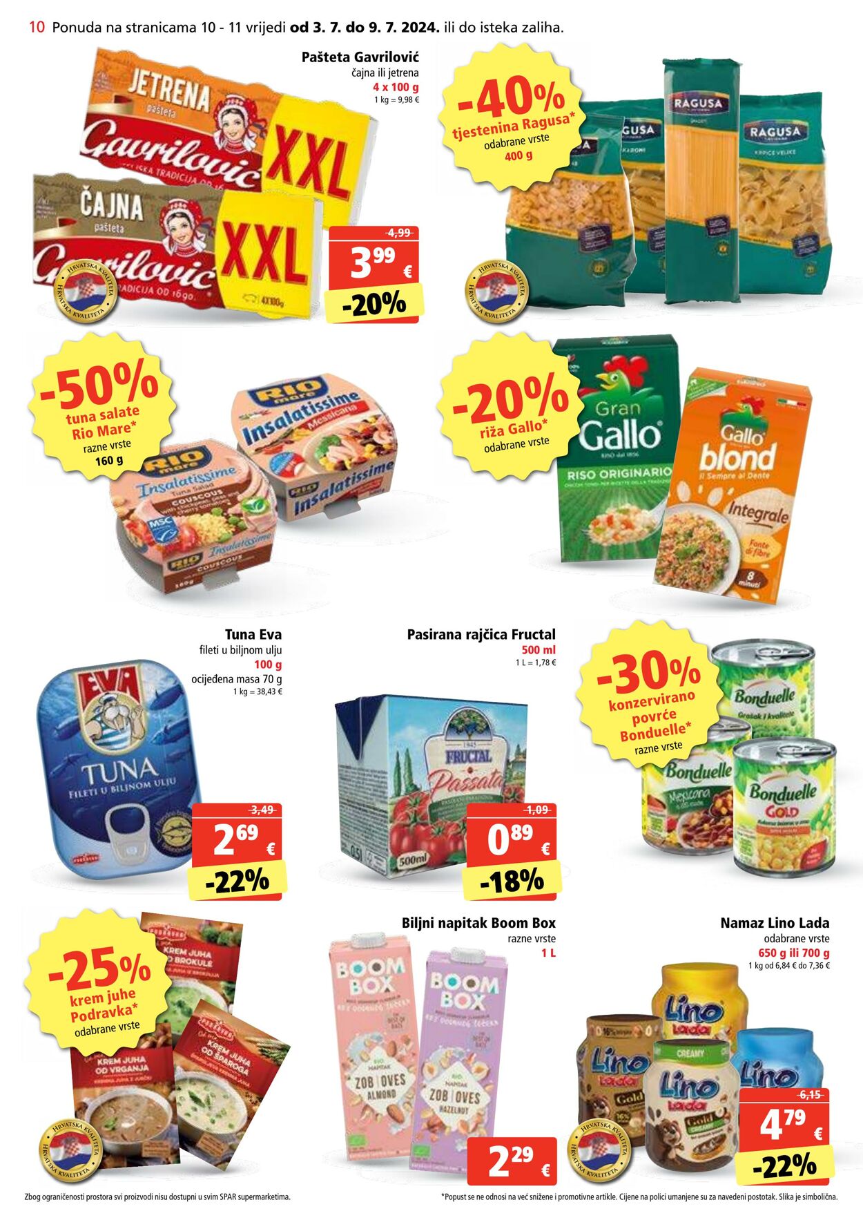 Katalog Spar 03.07.2024 - 09.07.2024