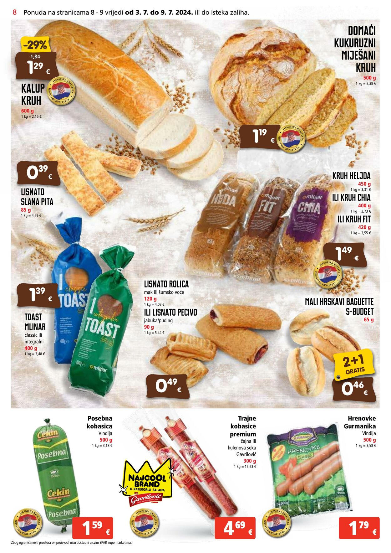 Katalog Spar 03.07.2024 - 09.07.2024