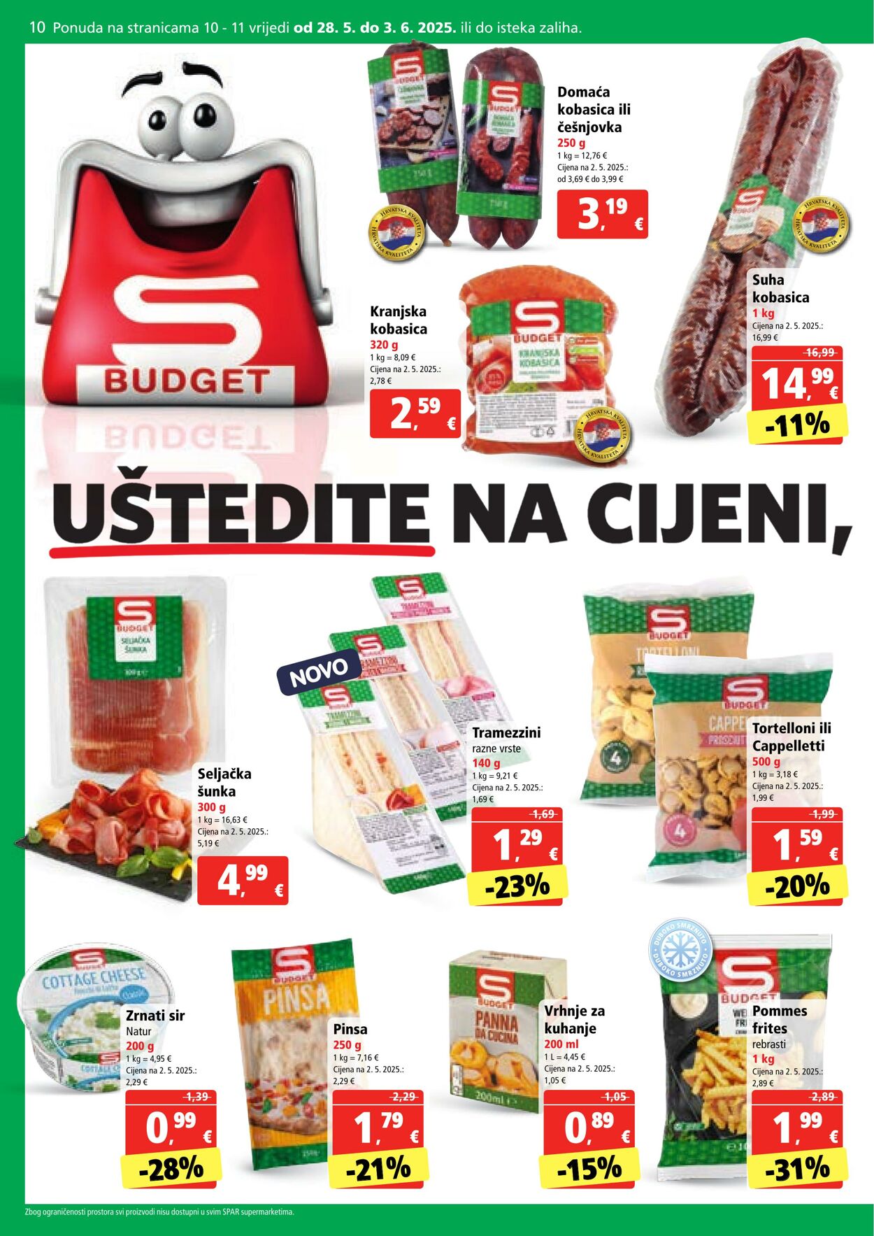 Katalog Spar 28.05.2025 - 03.06.2025