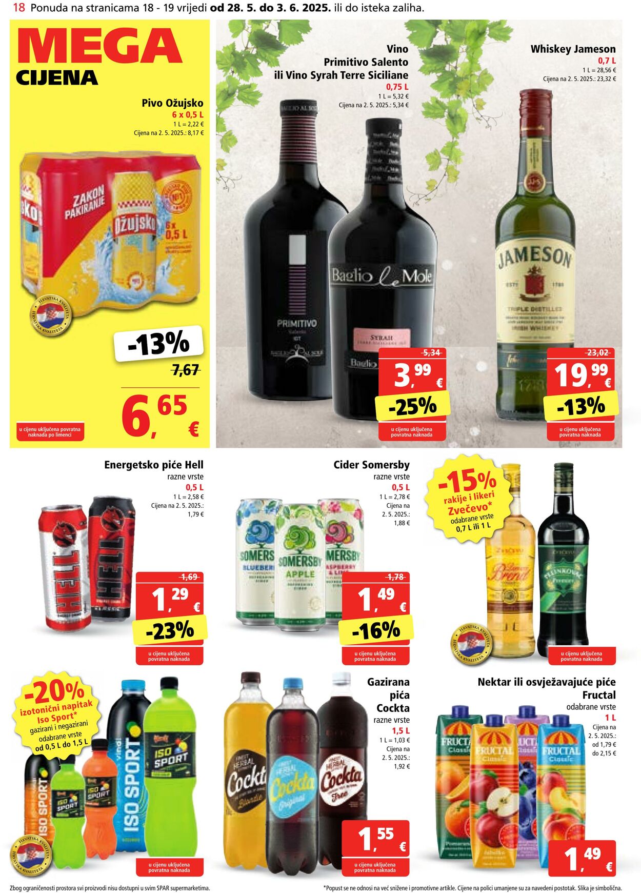 Katalog Spar 28.05.2025 - 03.06.2025