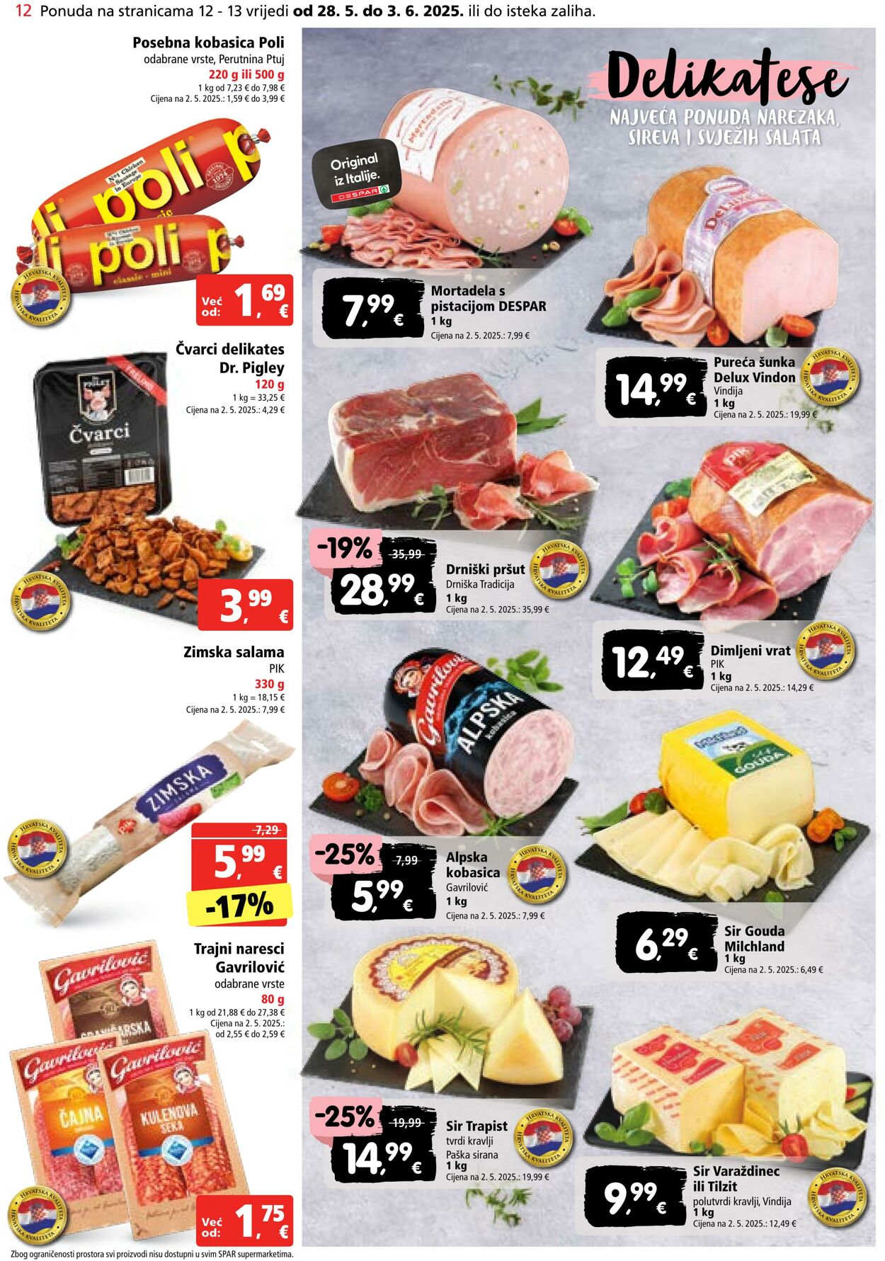Katalog Spar 28.05.2025 - 03.06.2025