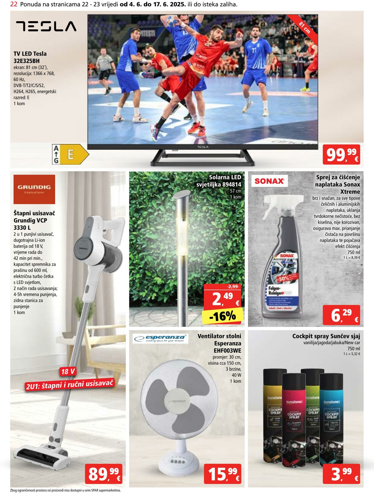 Katalog Spar 04.06.2025 - 10.06.2025