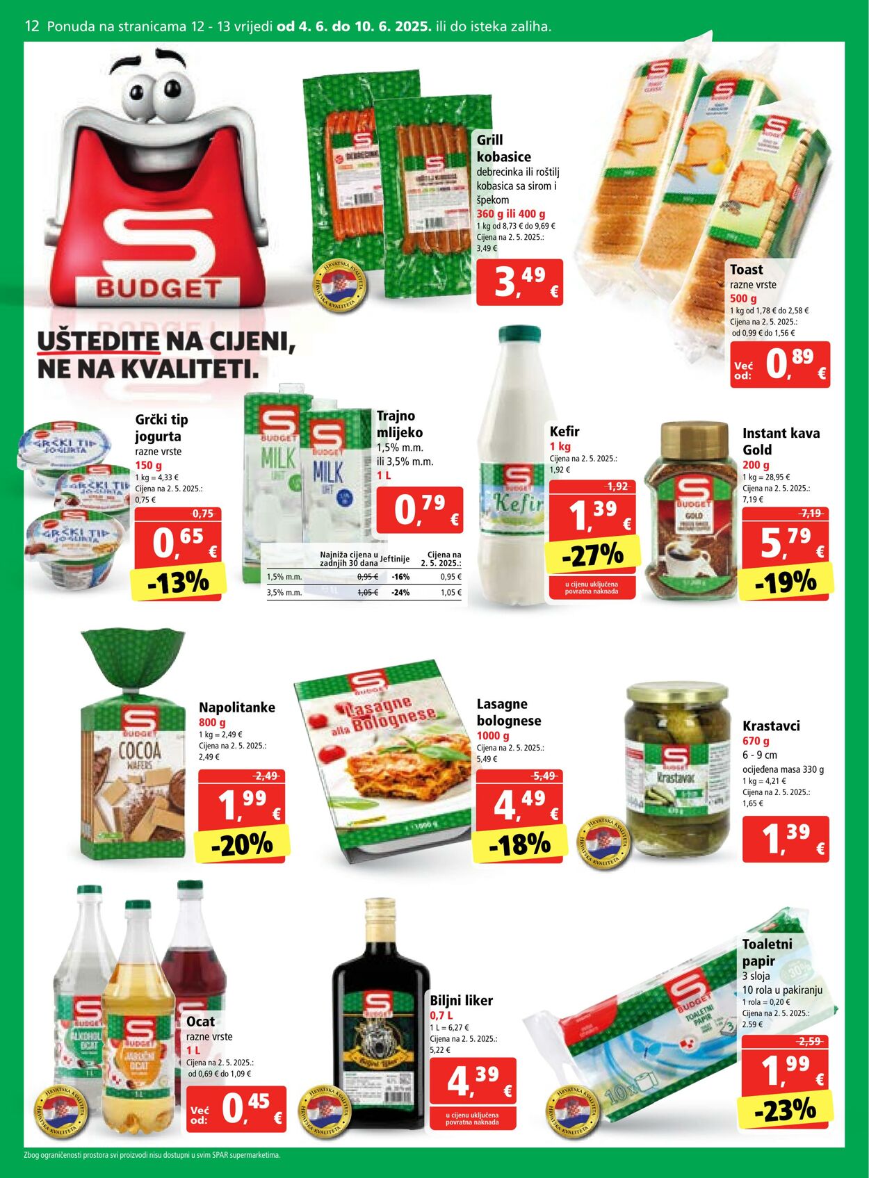 Katalog Spar 04.06.2025 - 10.06.2025