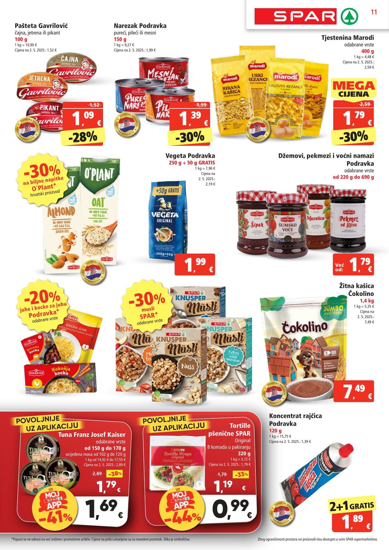 Katalog Spar 11.06.2025 - 17.06.2025