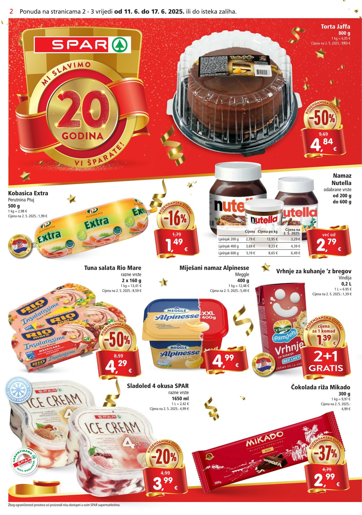 Katalog Spar 11.06.2025 - 17.06.2025