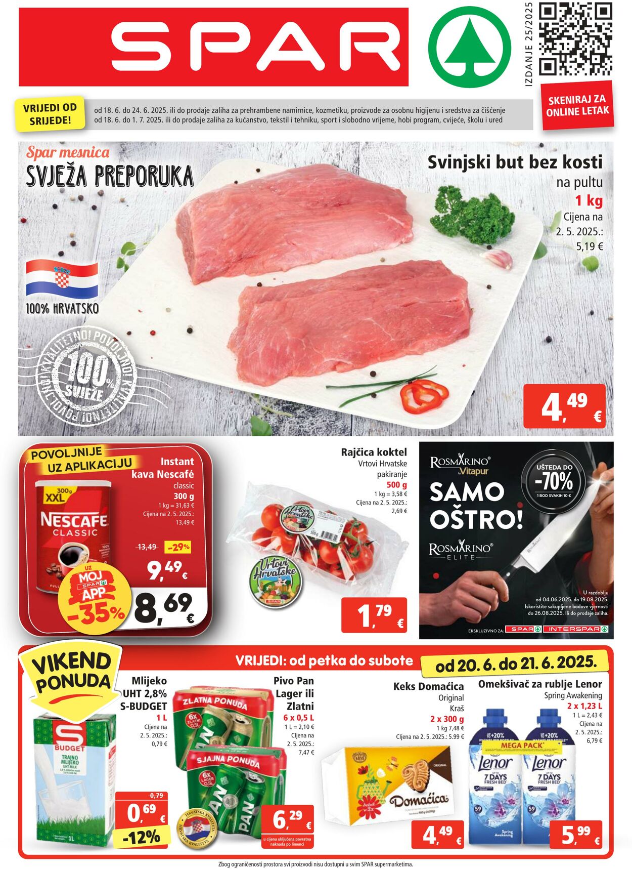 Katalog Spar 18.06.2025 - 24.06.2025