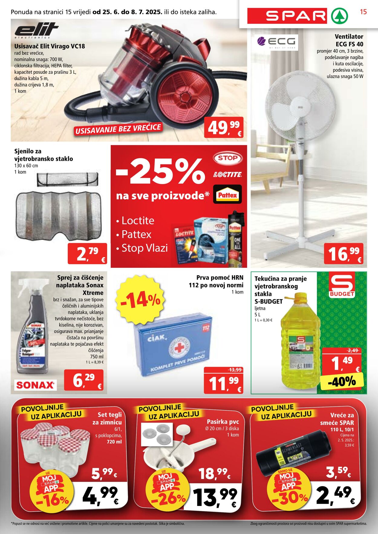 Katalog Spar 25.06.2025 - 01.07.2025
