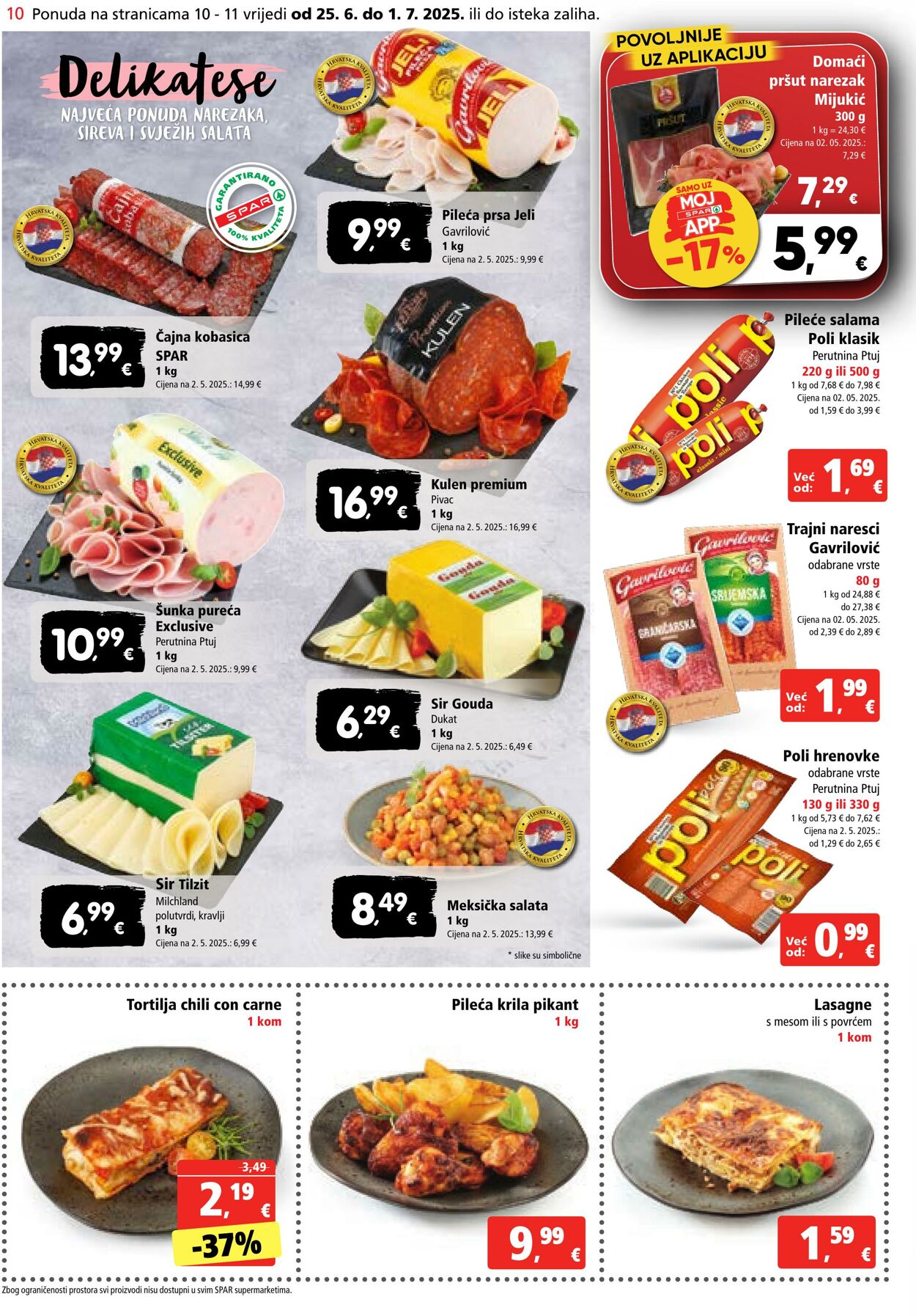 Katalog Spar 25.06.2025 - 01.07.2025