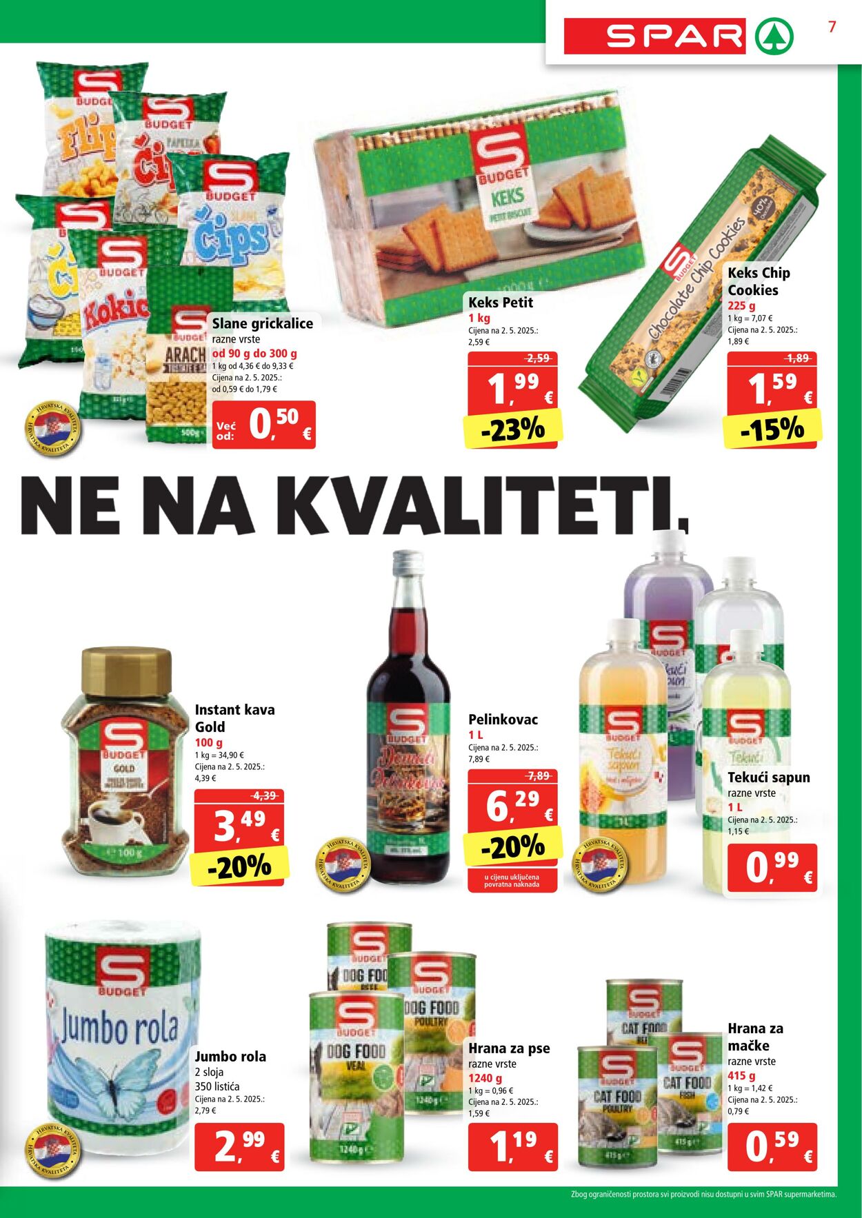 Katalog Spar 25.06.2025 - 01.07.2025