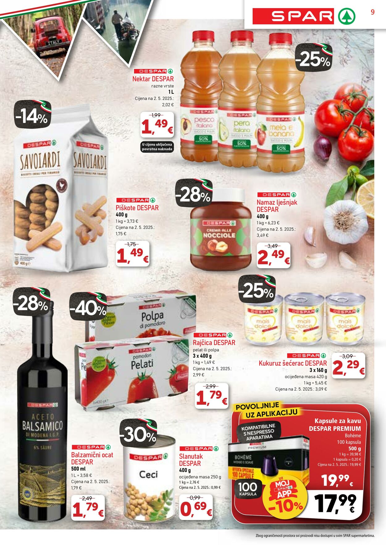 Katalog Spar 25.06.2025 - 01.07.2025