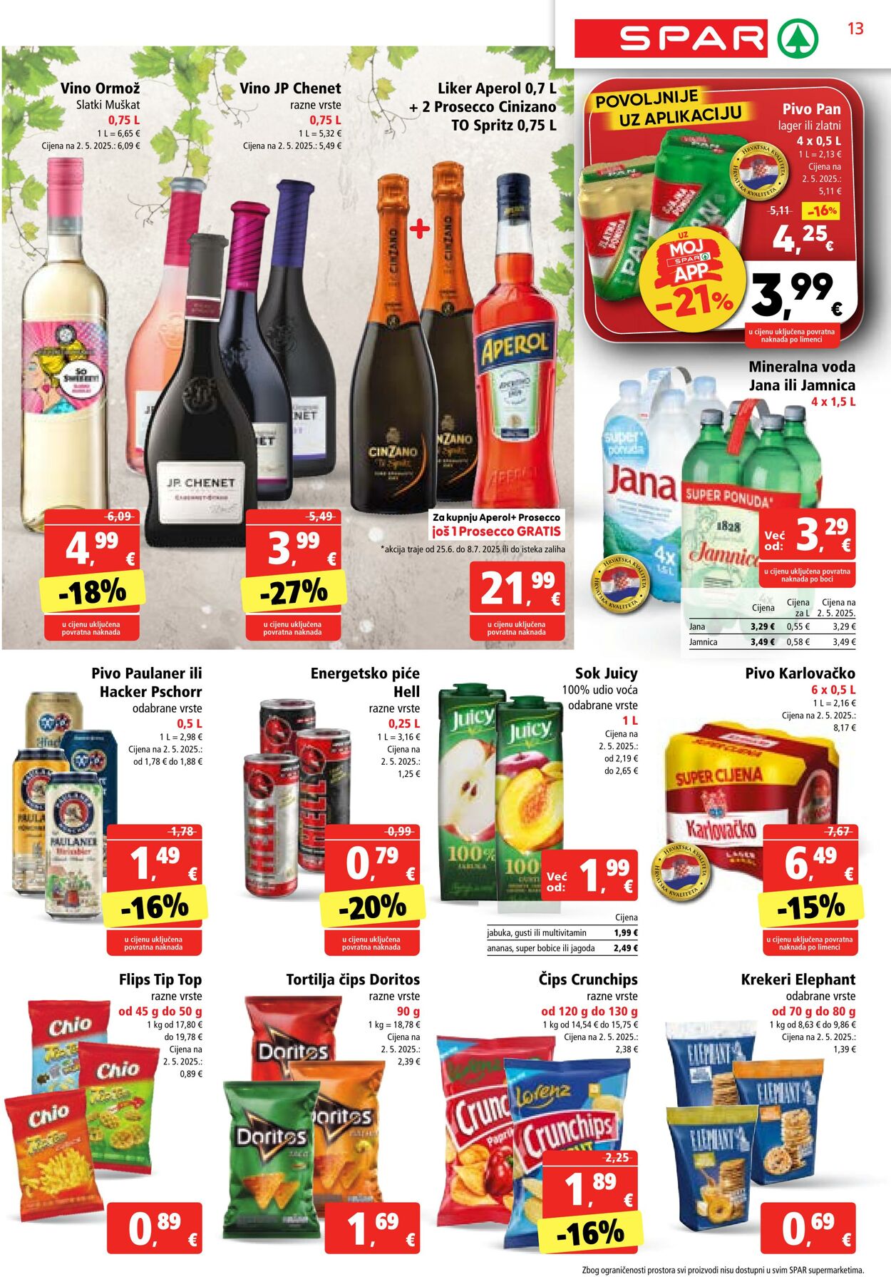Katalog Spar 25.06.2025 - 01.07.2025