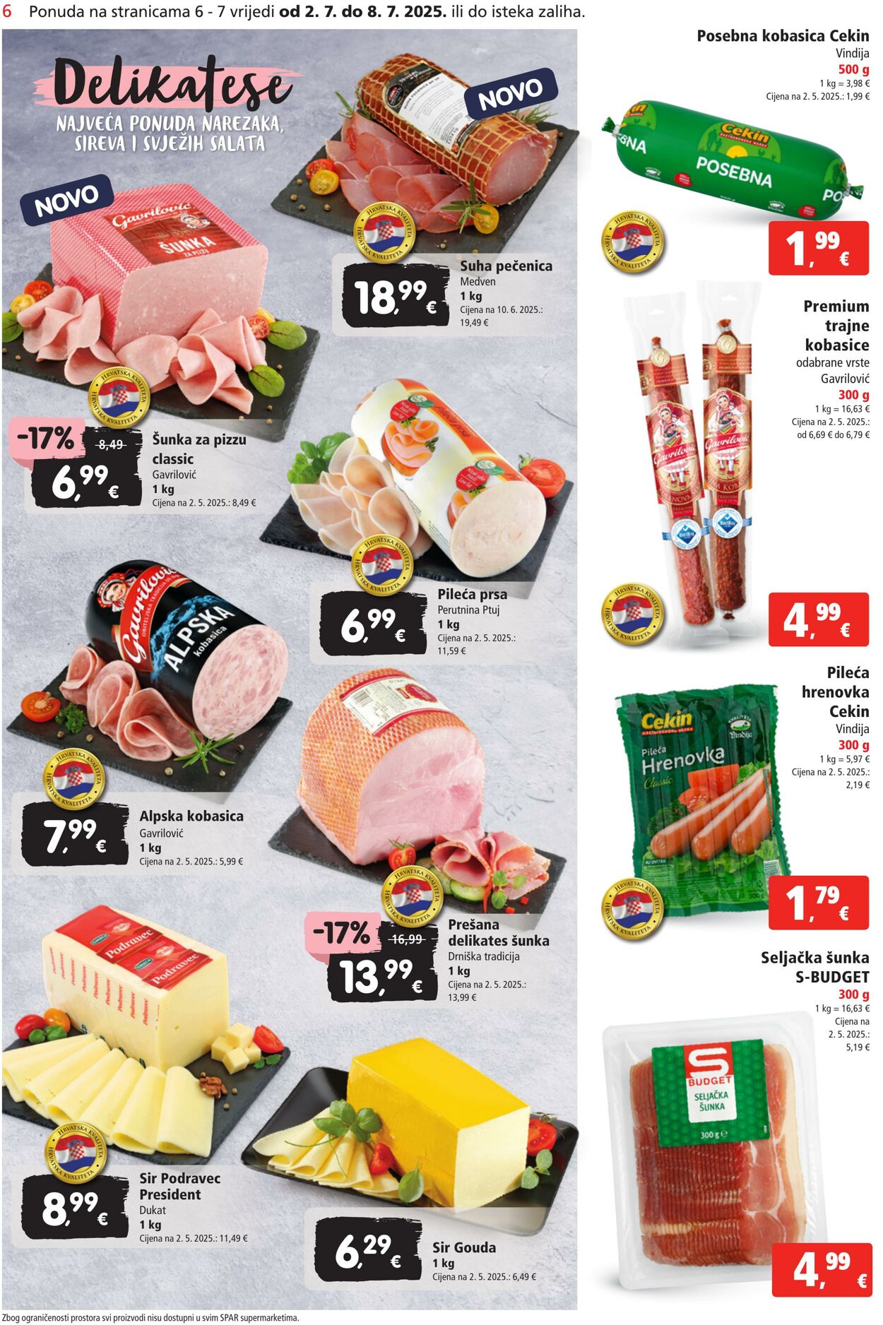 Katalog Spar 02.07.2025 - 08.07.2025