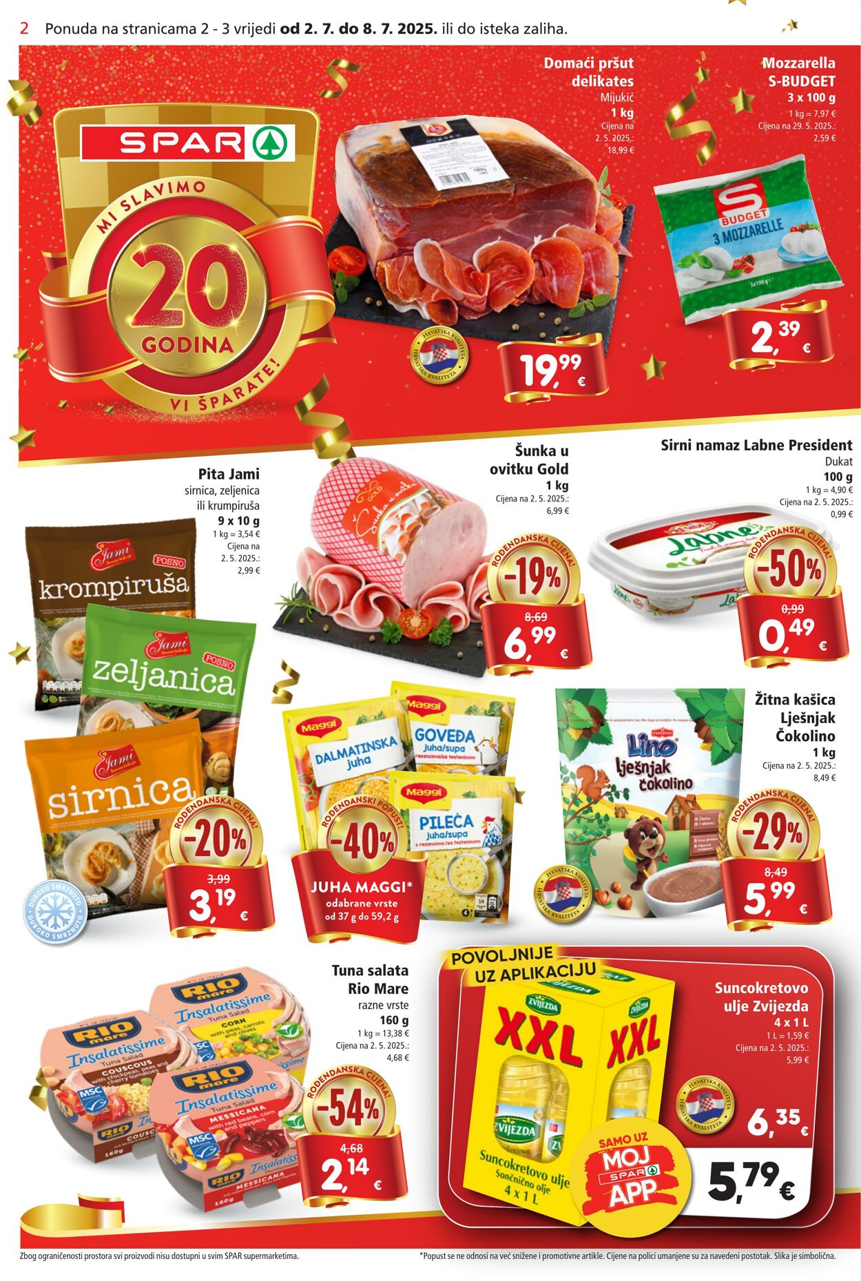 Katalog Spar 02.07.2025 - 08.07.2025