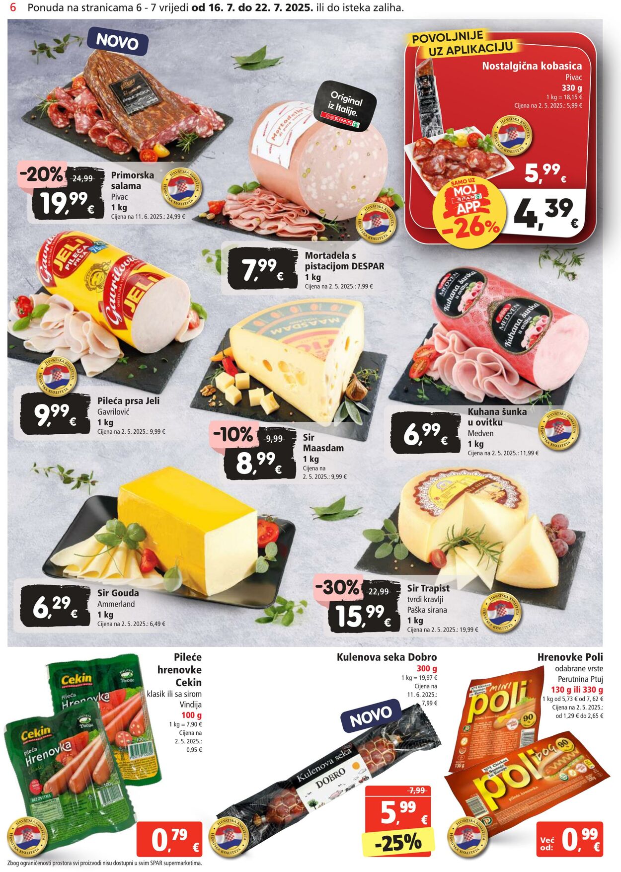 Katalog Spar 16.07.2025 - 22.07.2025