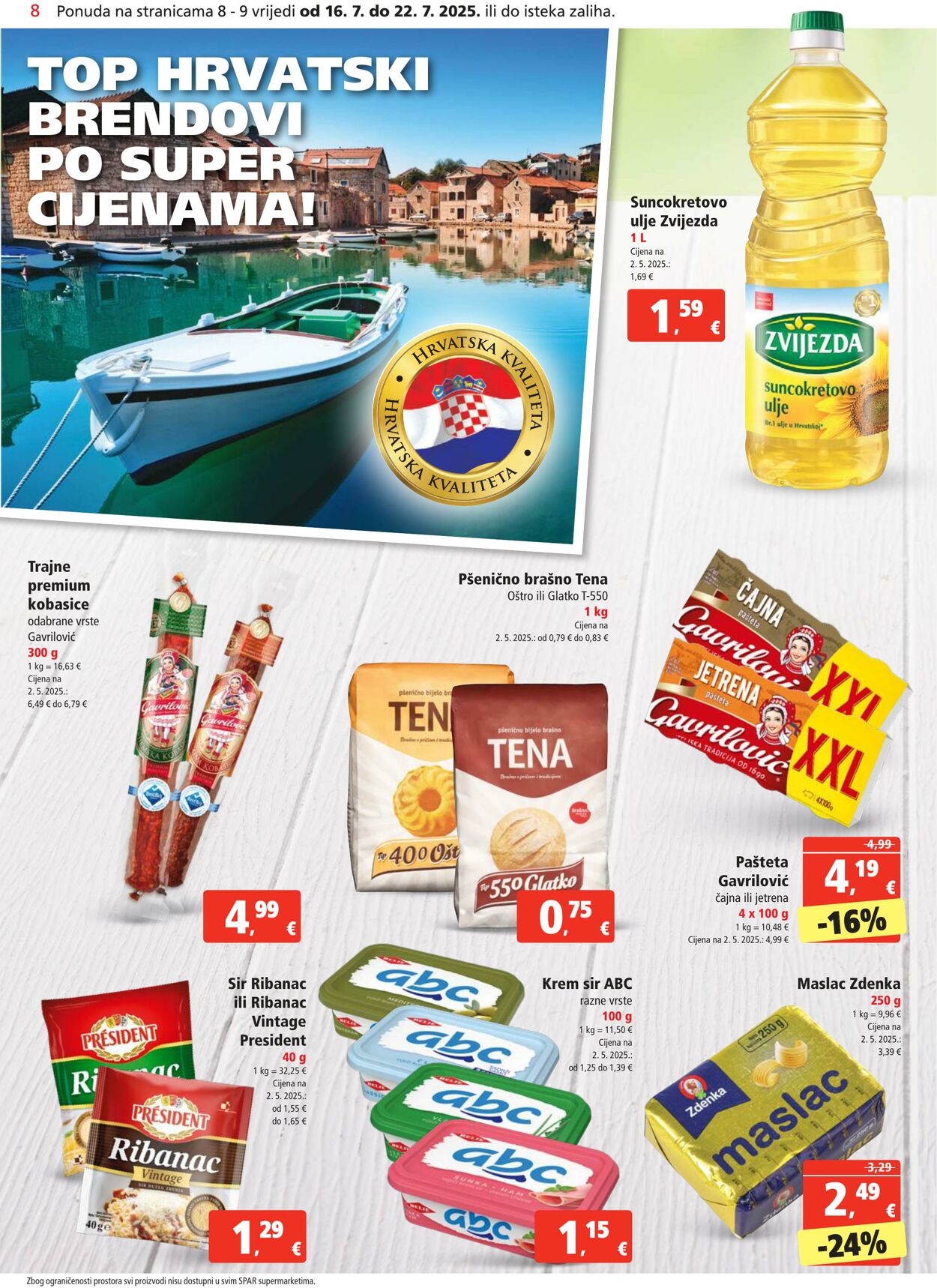 Katalog Spar 16.07.2025 - 22.07.2025
