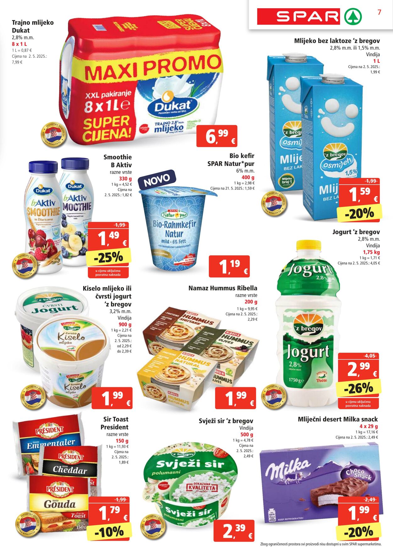 Katalog Spar 16.07.2025 - 22.07.2025
