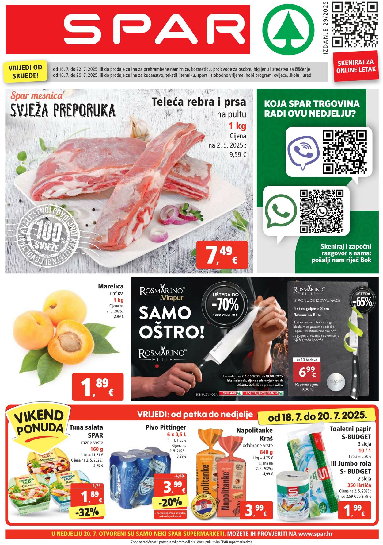 Katalog Spar 16.07.2025 - 22.07.2025