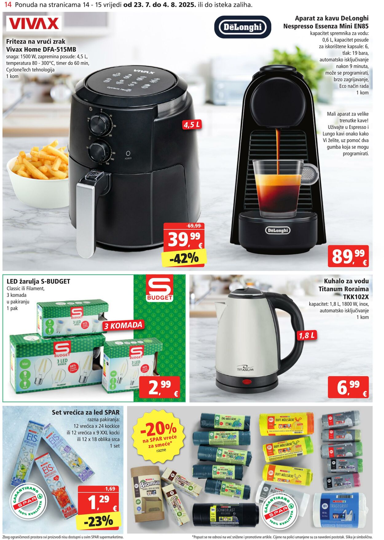 Katalog Spar 23.07.2025 - 29.07.2025