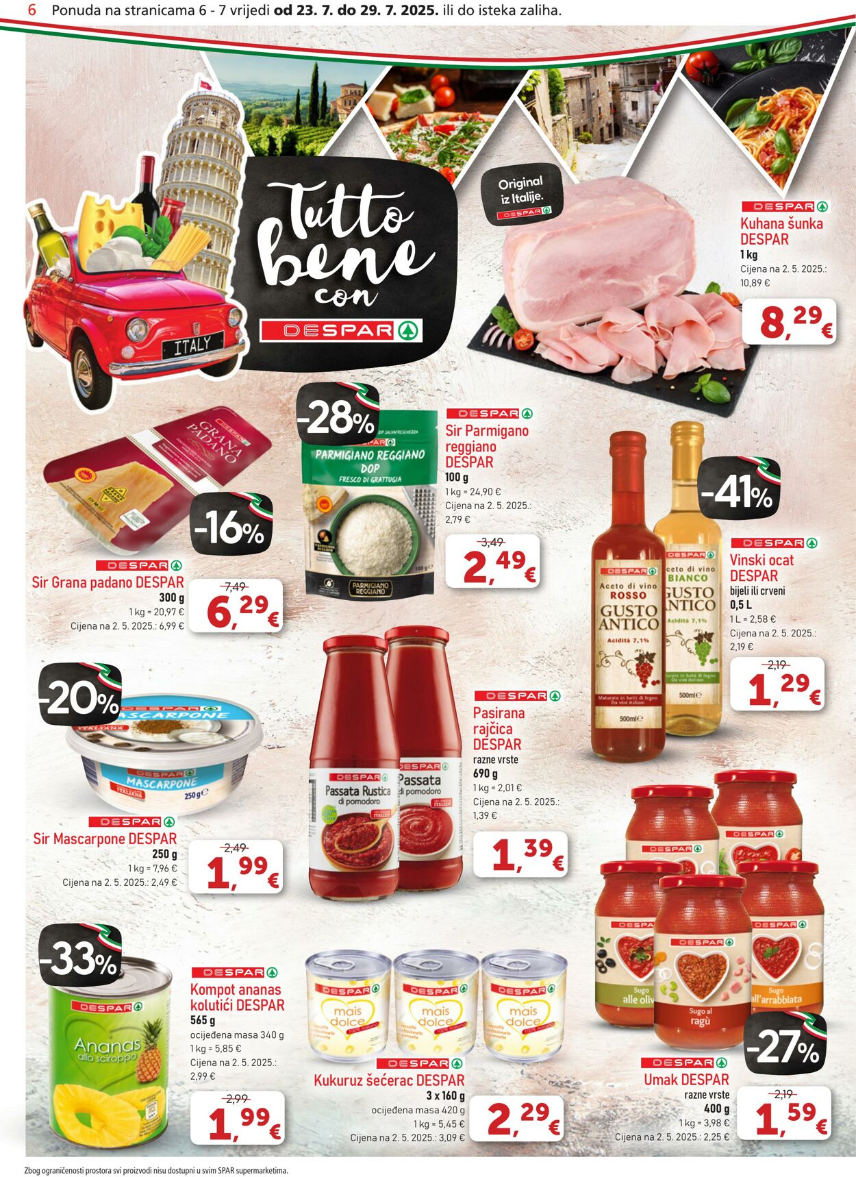 Katalog Spar 23.07.2025 - 29.07.2025