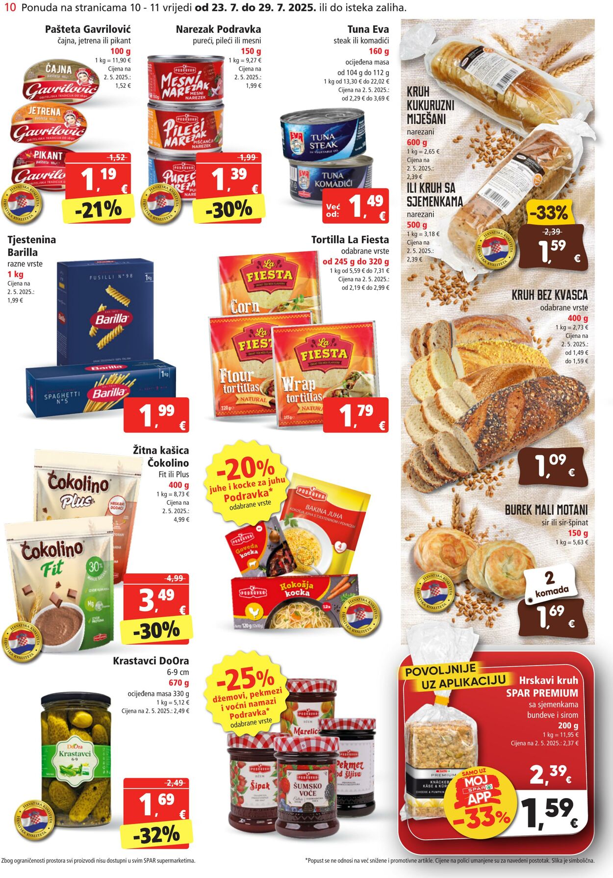 Katalog Spar 23.07.2025 - 29.07.2025