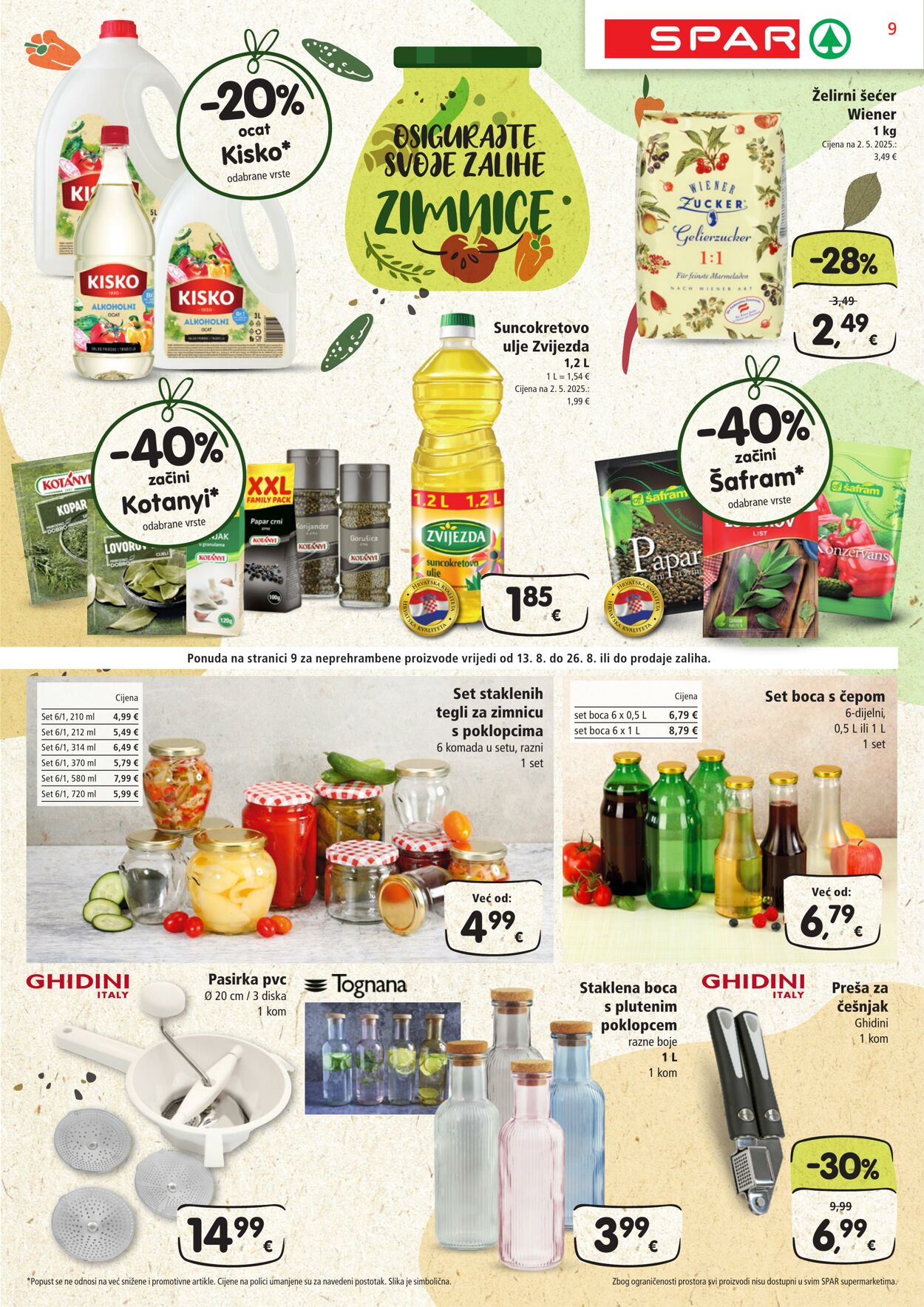 Katalog Spar 13.08.2025 - 19.08.2025