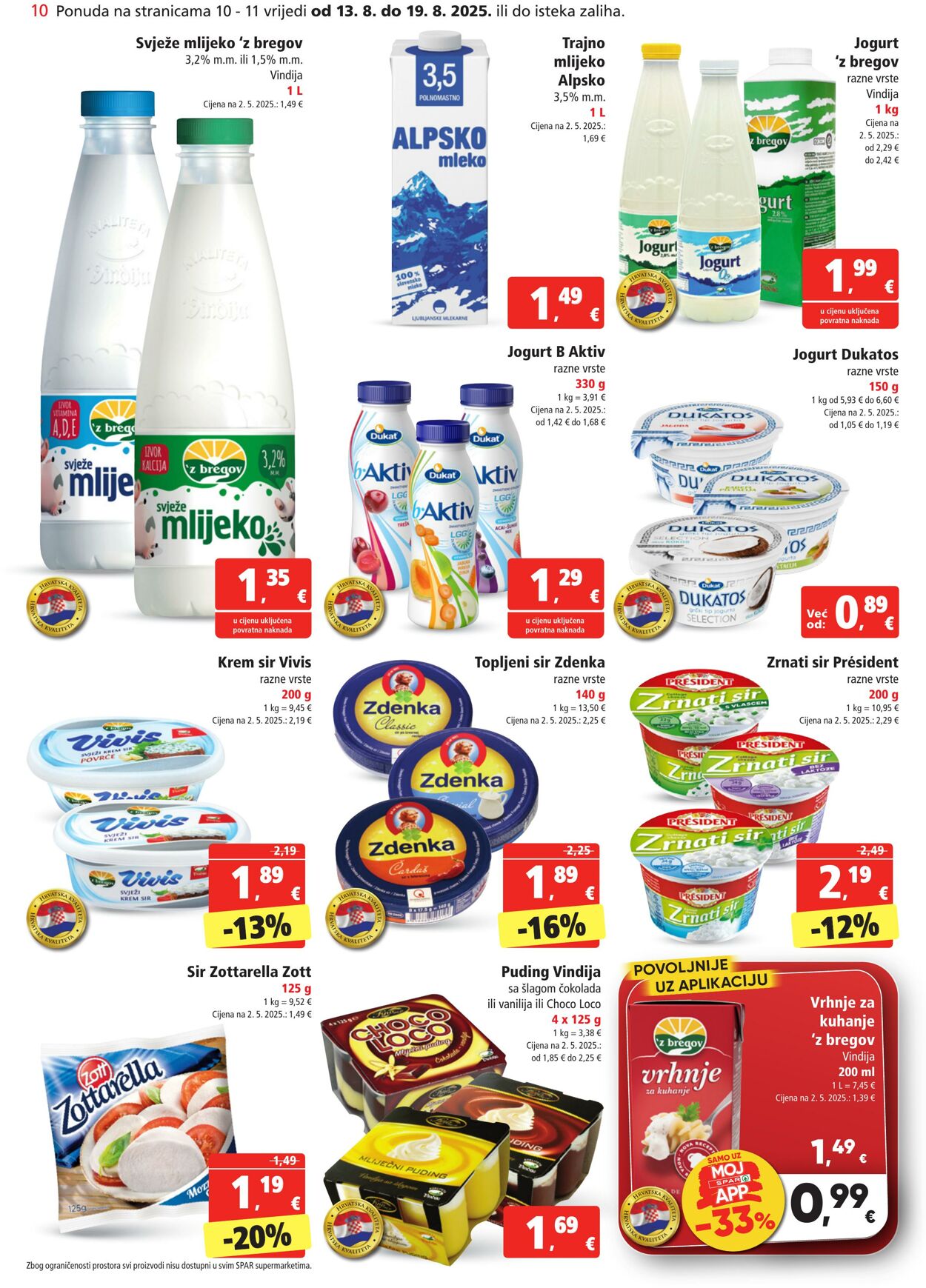 Katalog Spar 13.08.2025 - 19.08.2025