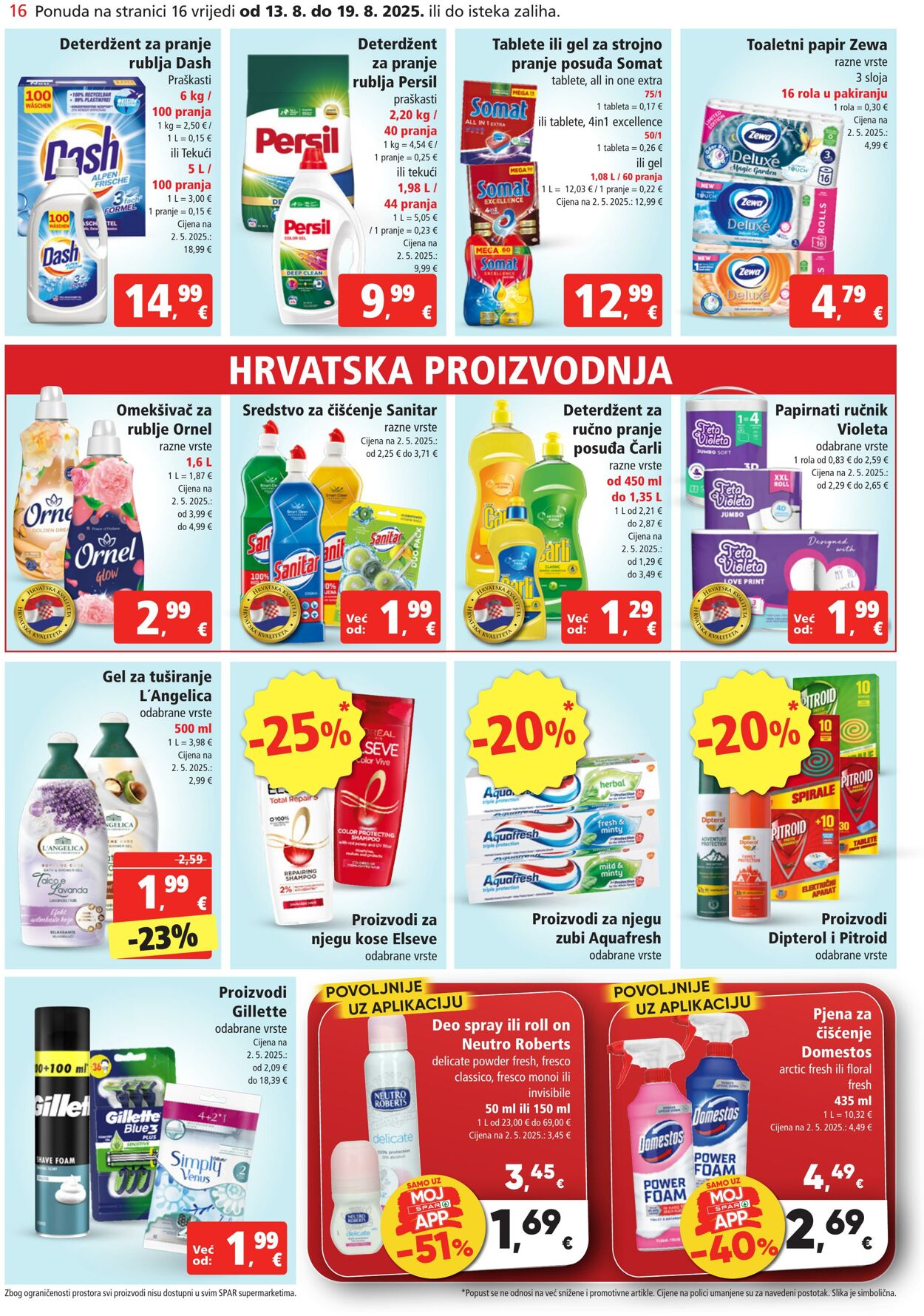 Katalog Spar 13.08.2025 - 19.08.2025