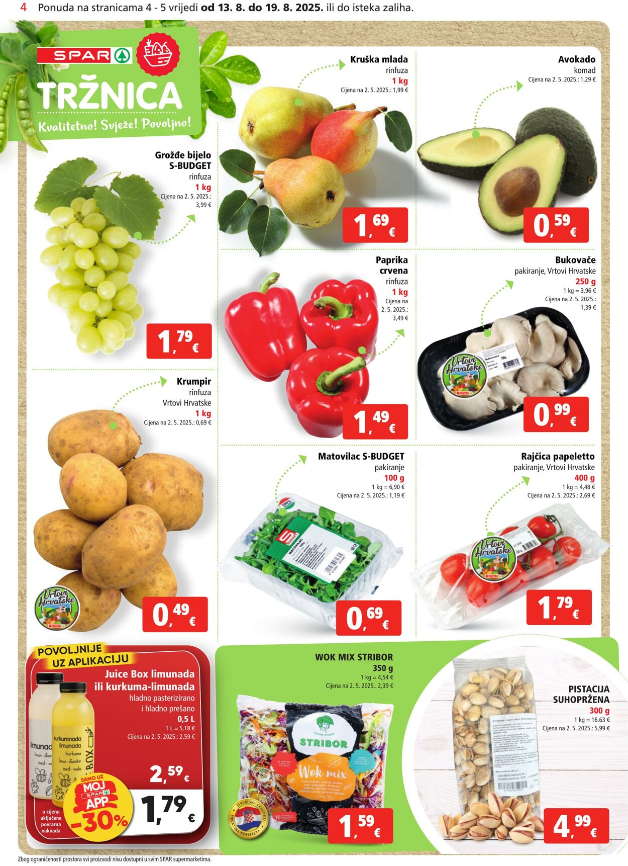 Katalog Spar 13.08.2025 - 19.08.2025