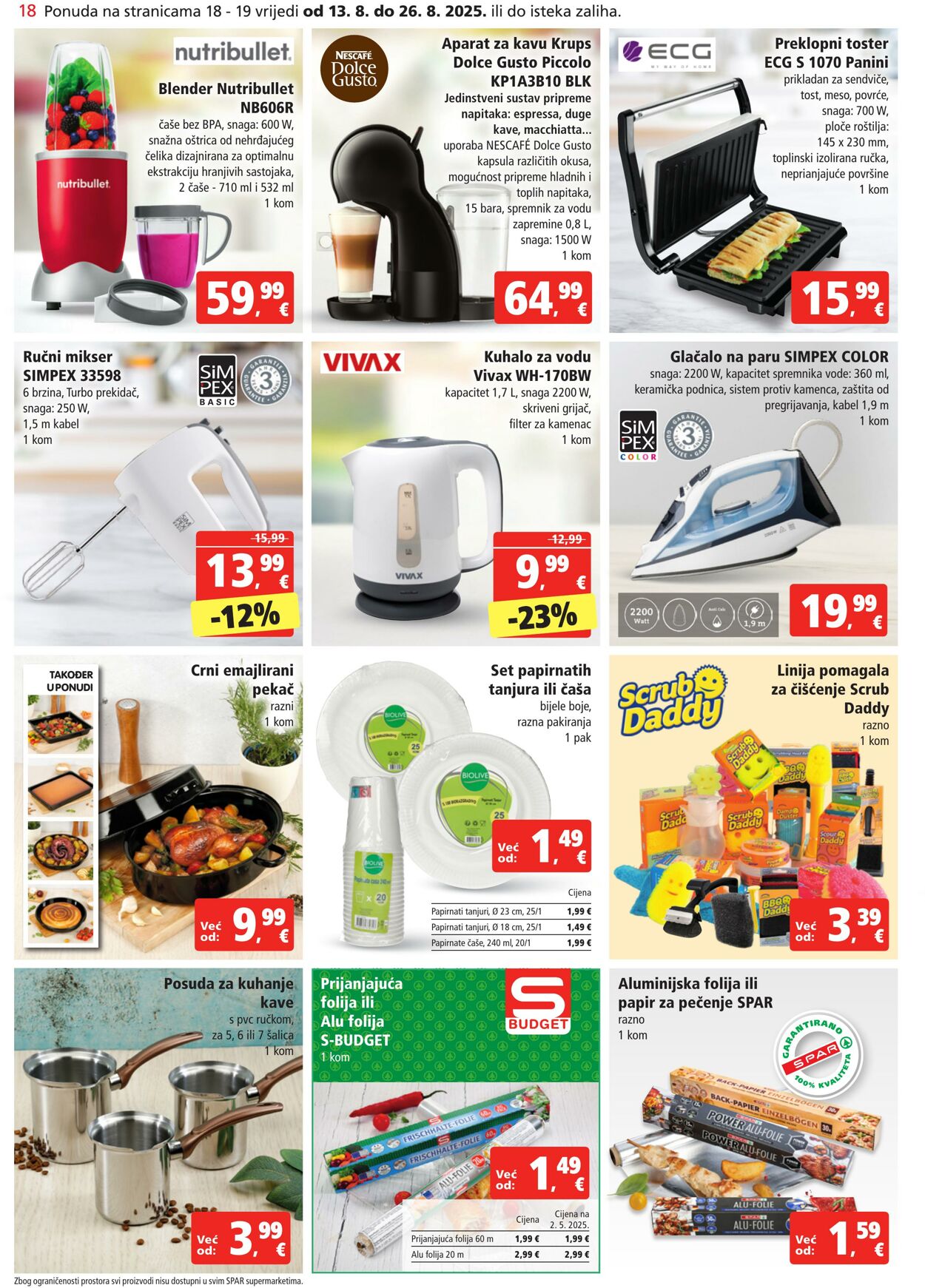 Katalog Spar 13.08.2025 - 19.08.2025