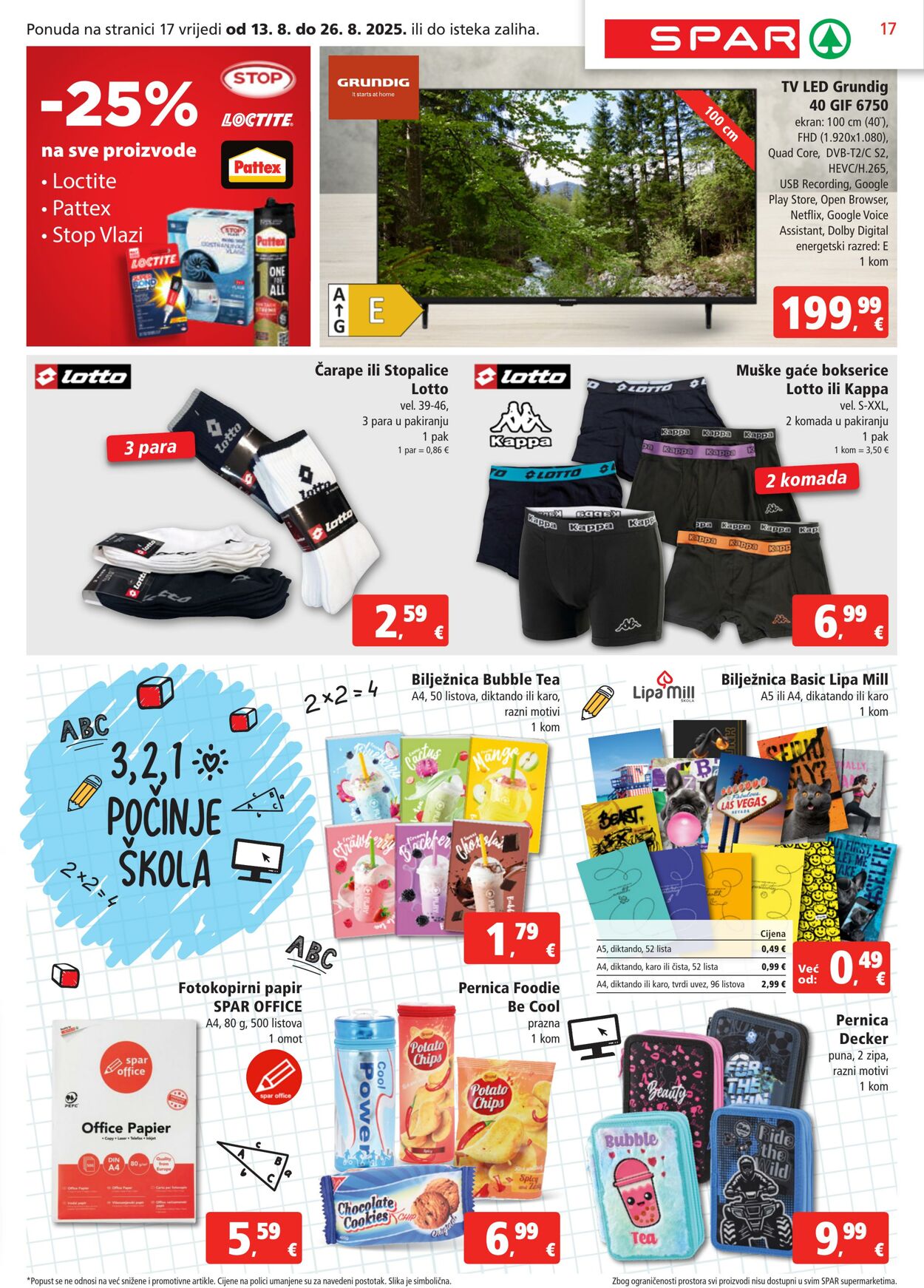Katalog Spar 13.08.2025 - 19.08.2025