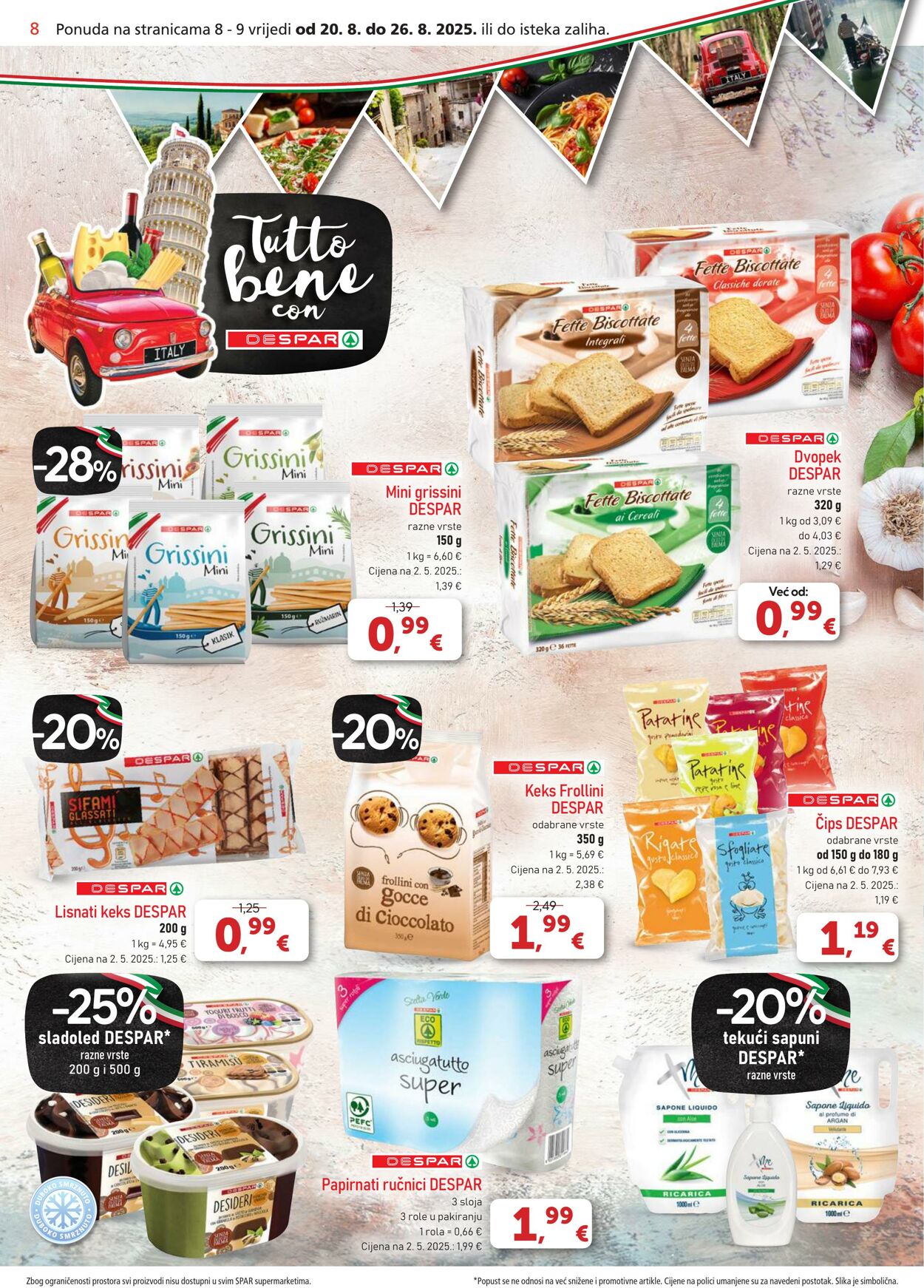 Katalog Spar 20.08.2025 - 26.08.2025