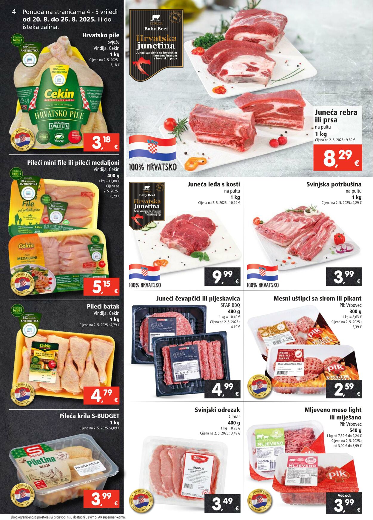 Katalog Spar 20.08.2025 - 26.08.2025