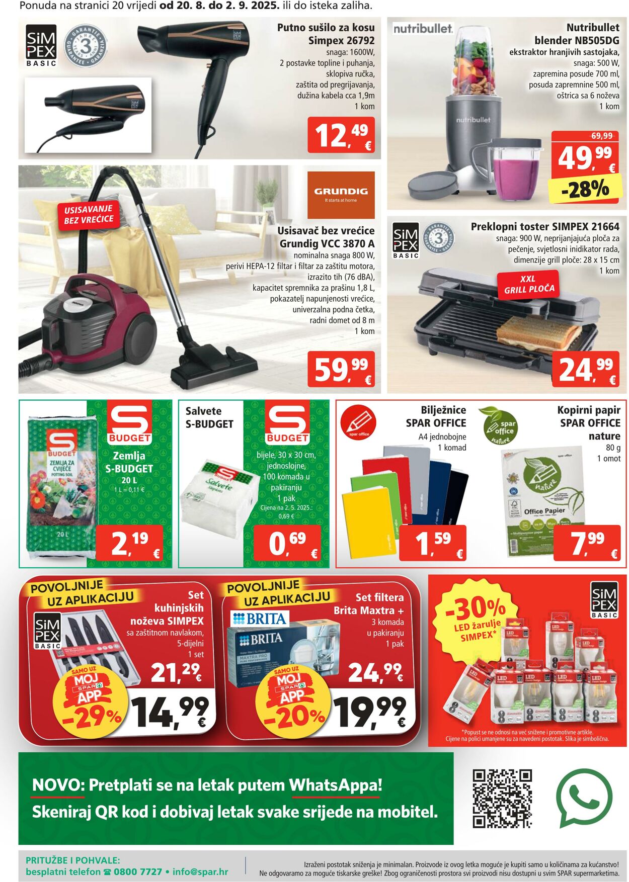 Katalog Spar 20.08.2025 - 26.08.2025